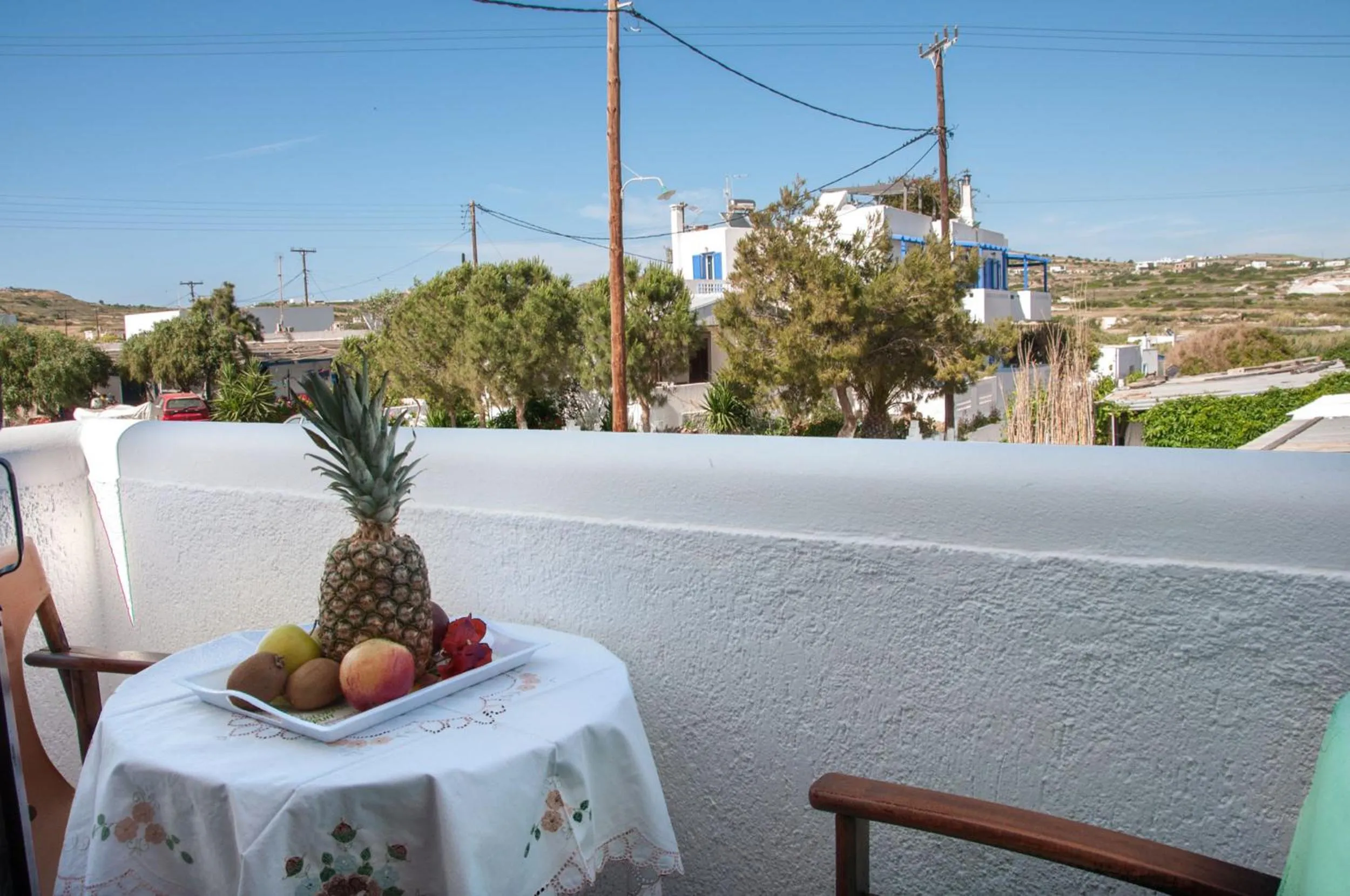 Balcony/Terrace in Christina Rooms