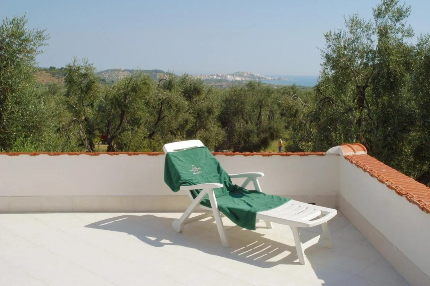 Balcony/Terrace in Azienda Agricola B&B Macchiaria