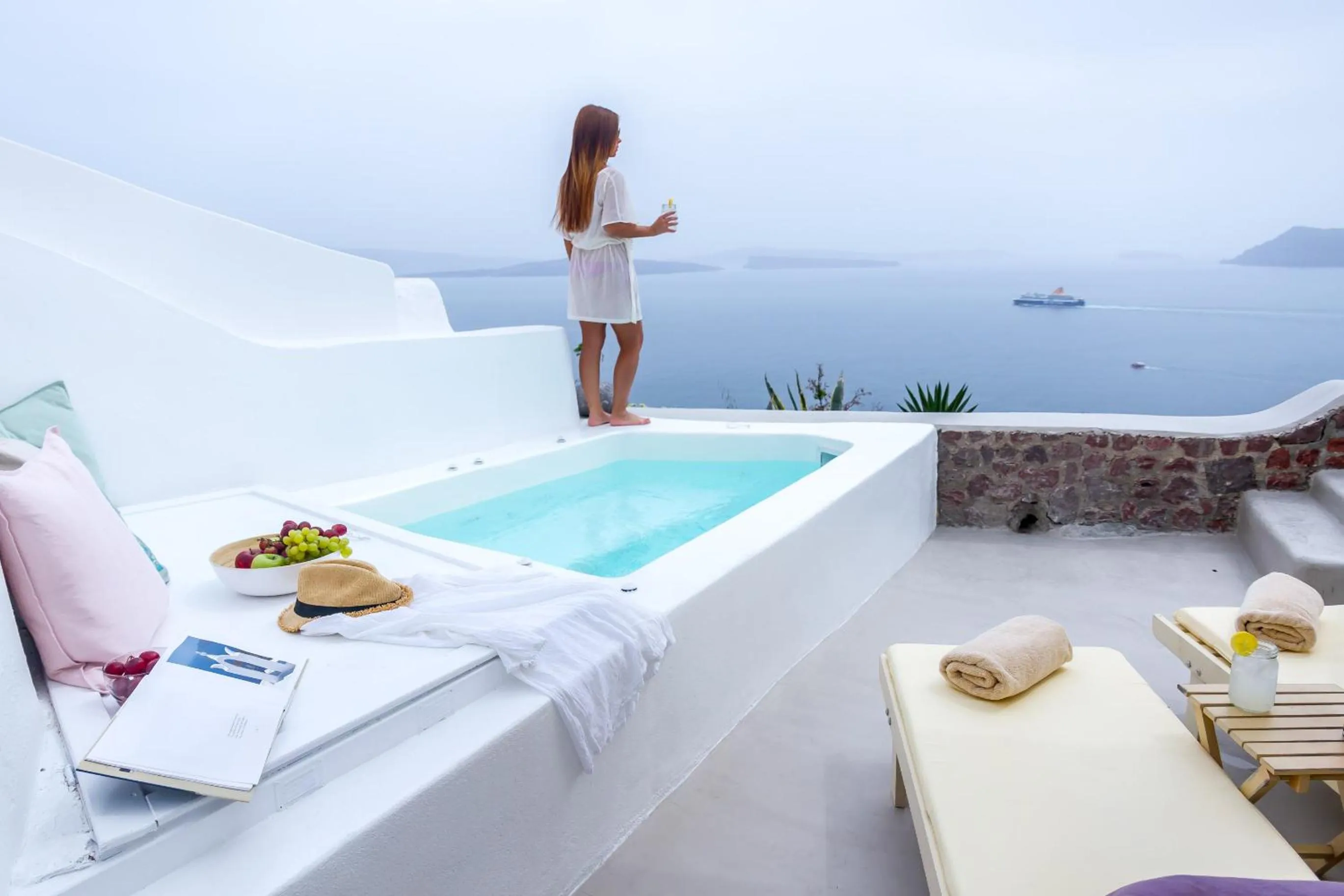 Balcony/Terrace in Cleo's Dream Villa