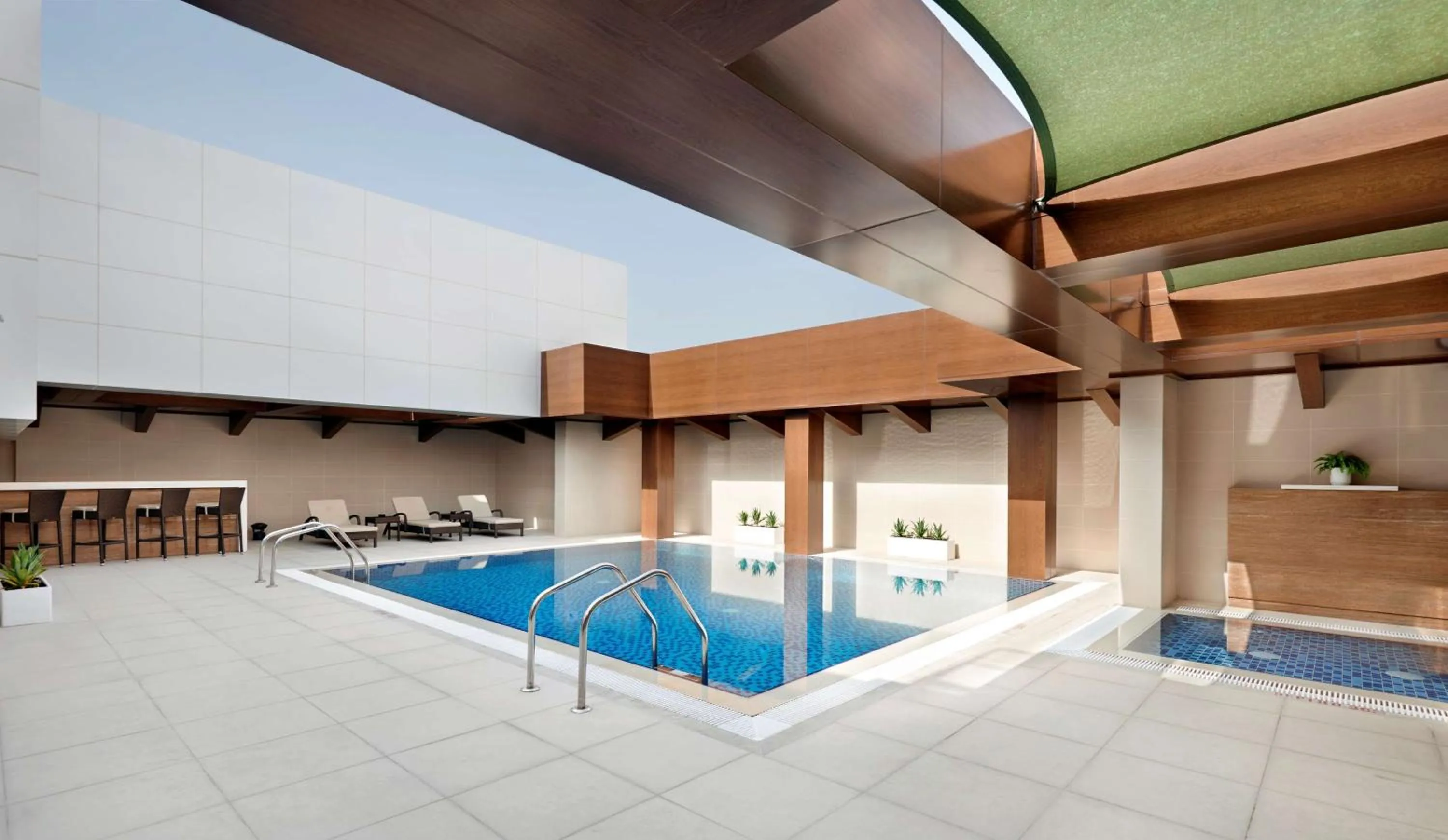 Swimming pool in Hyatt Place Dubai Baniyas Square