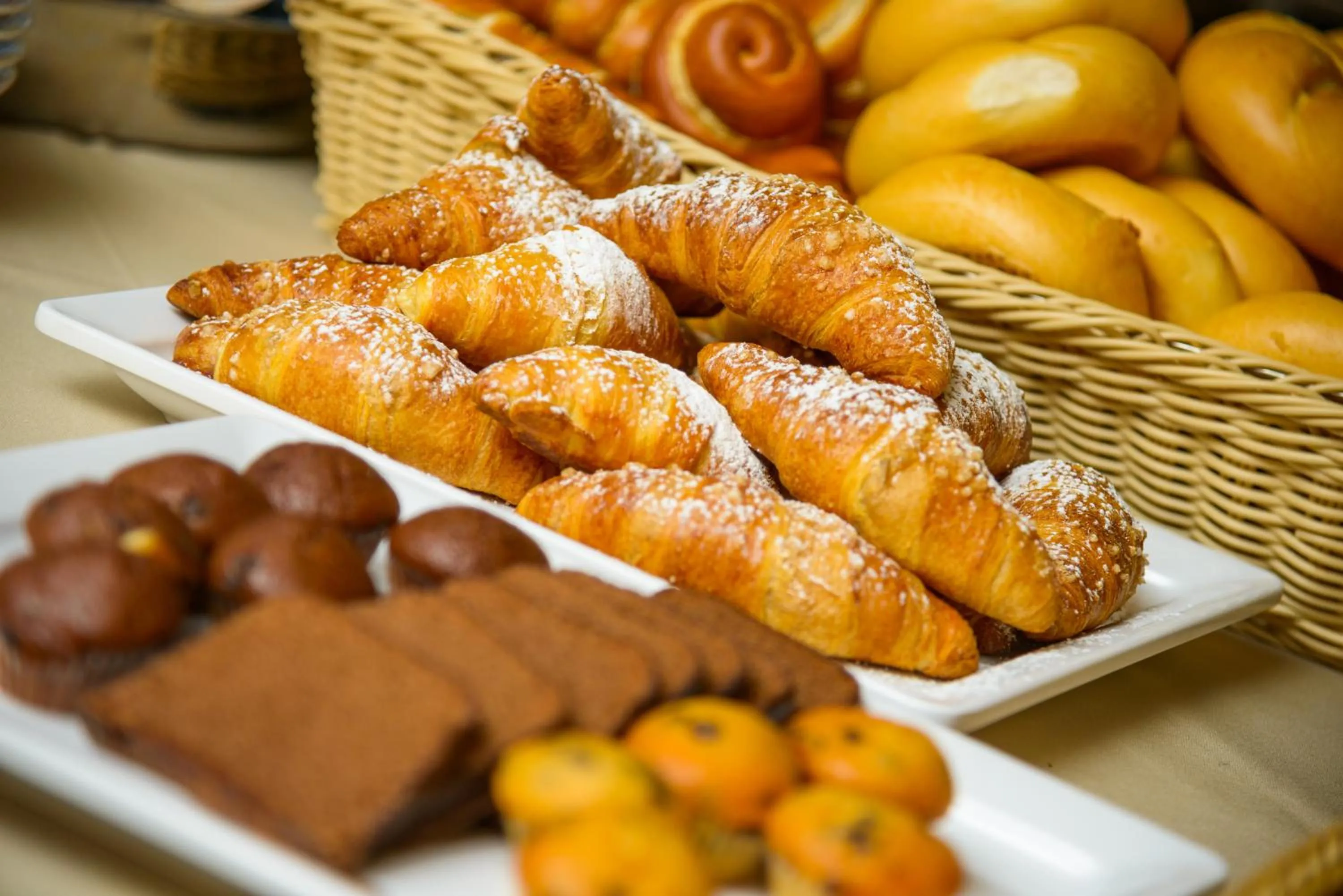 Buffet breakfast in Ruster Resort