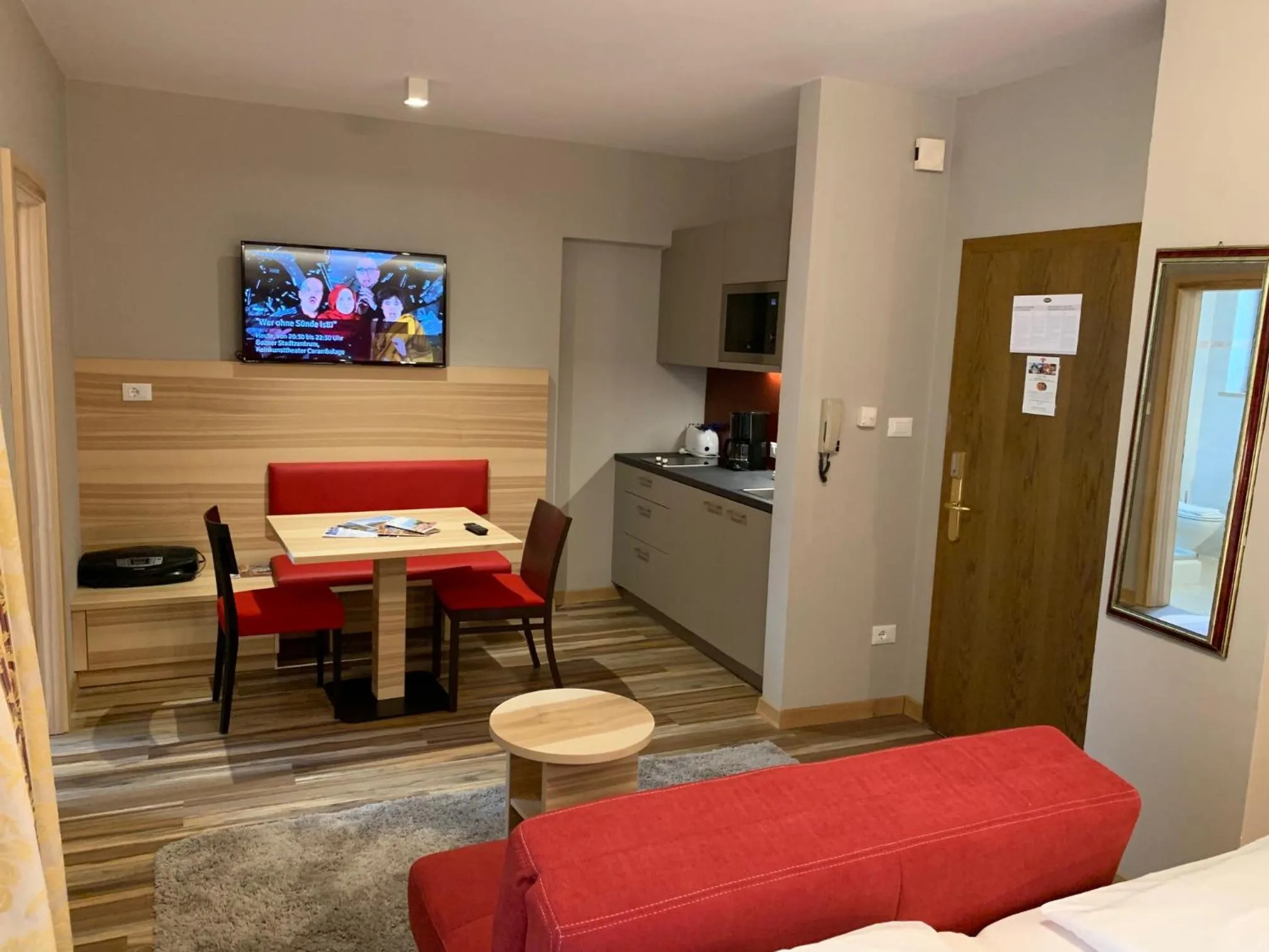 Kitchen or kitchenette in Ruster Resort