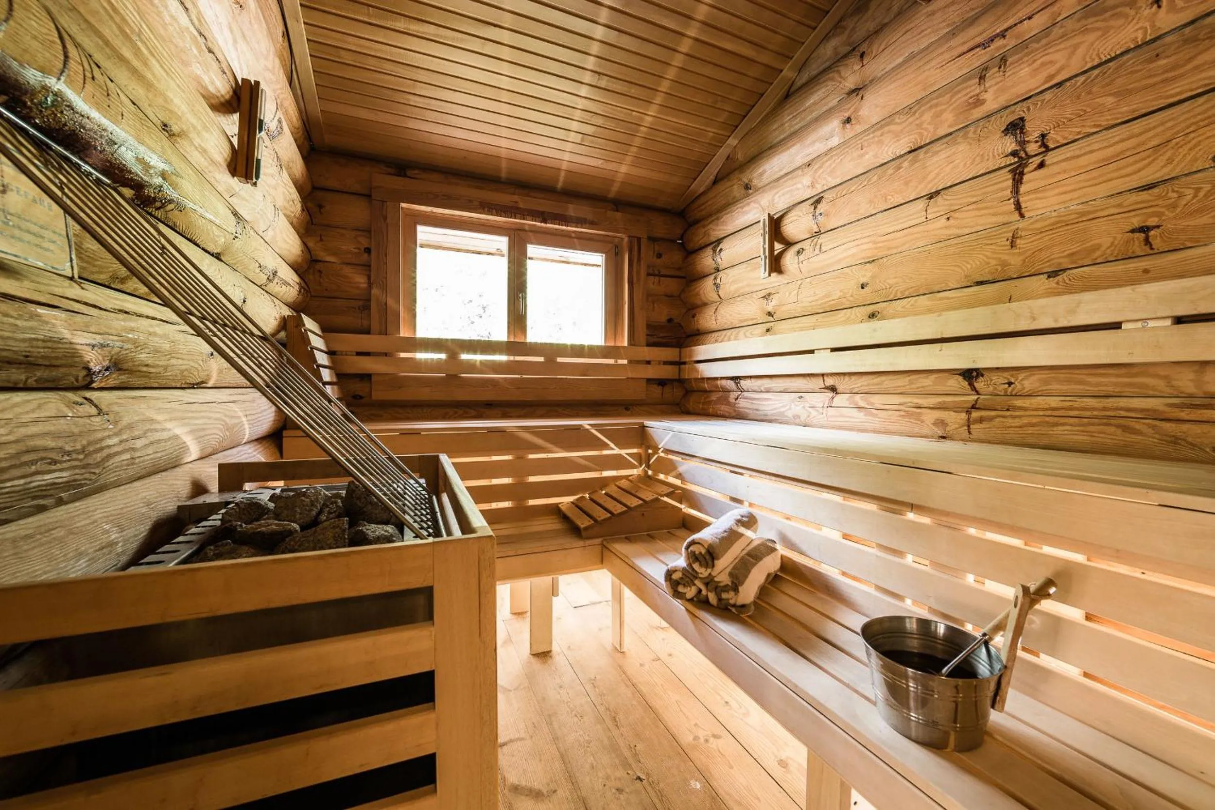Sauna in Ruster Resort