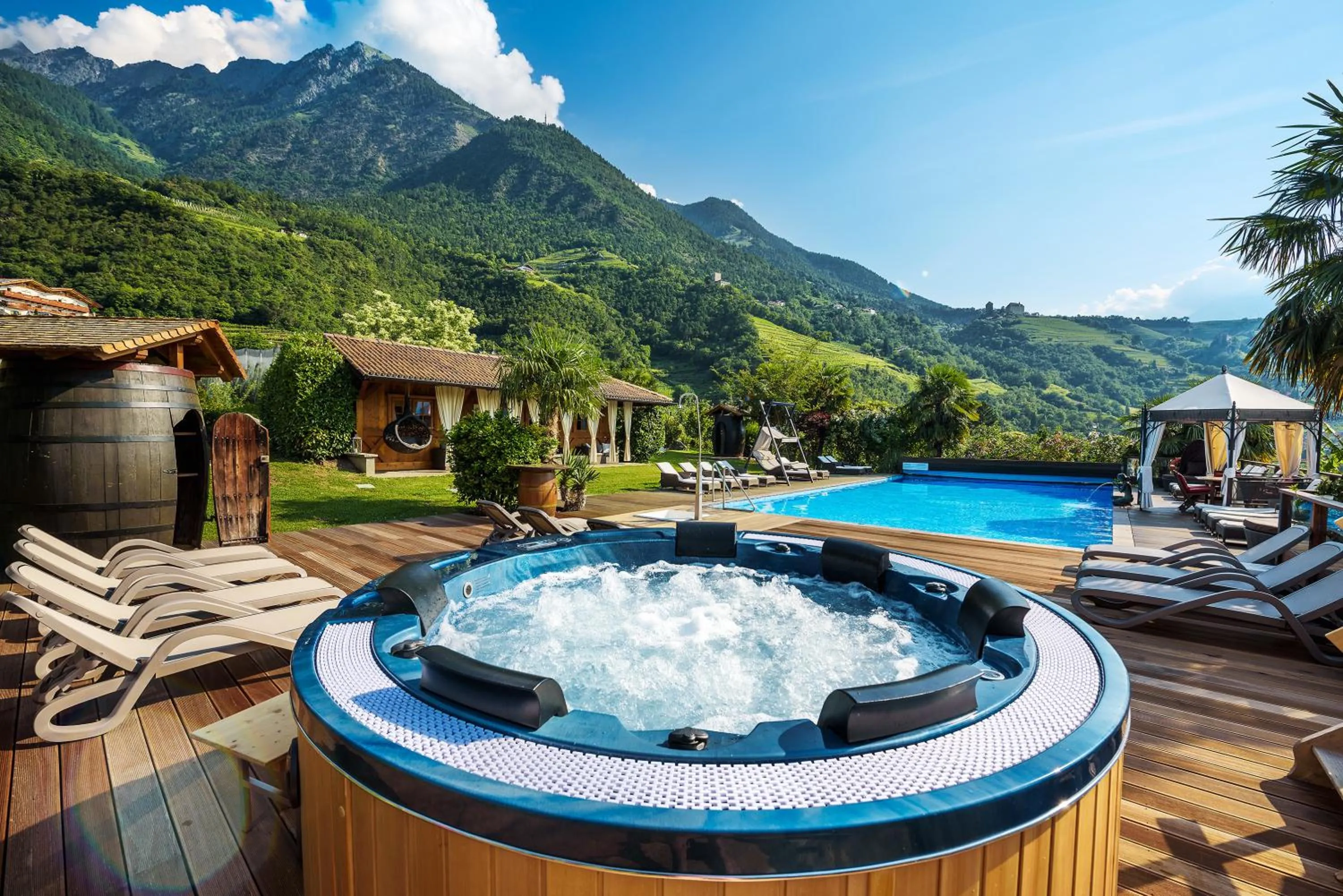 Garden in Ruster Resort