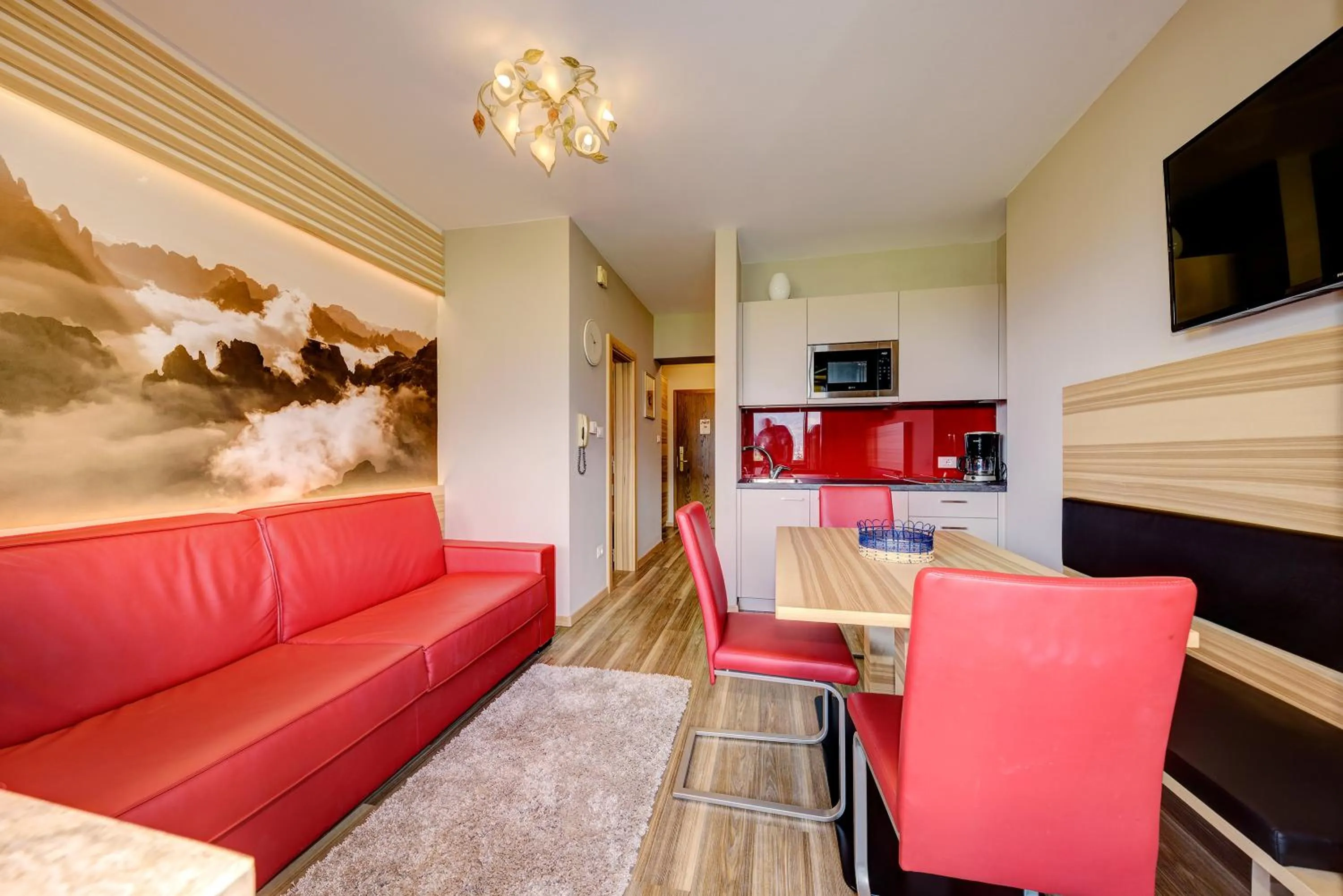 Kitchen or kitchenette in Ruster Resort