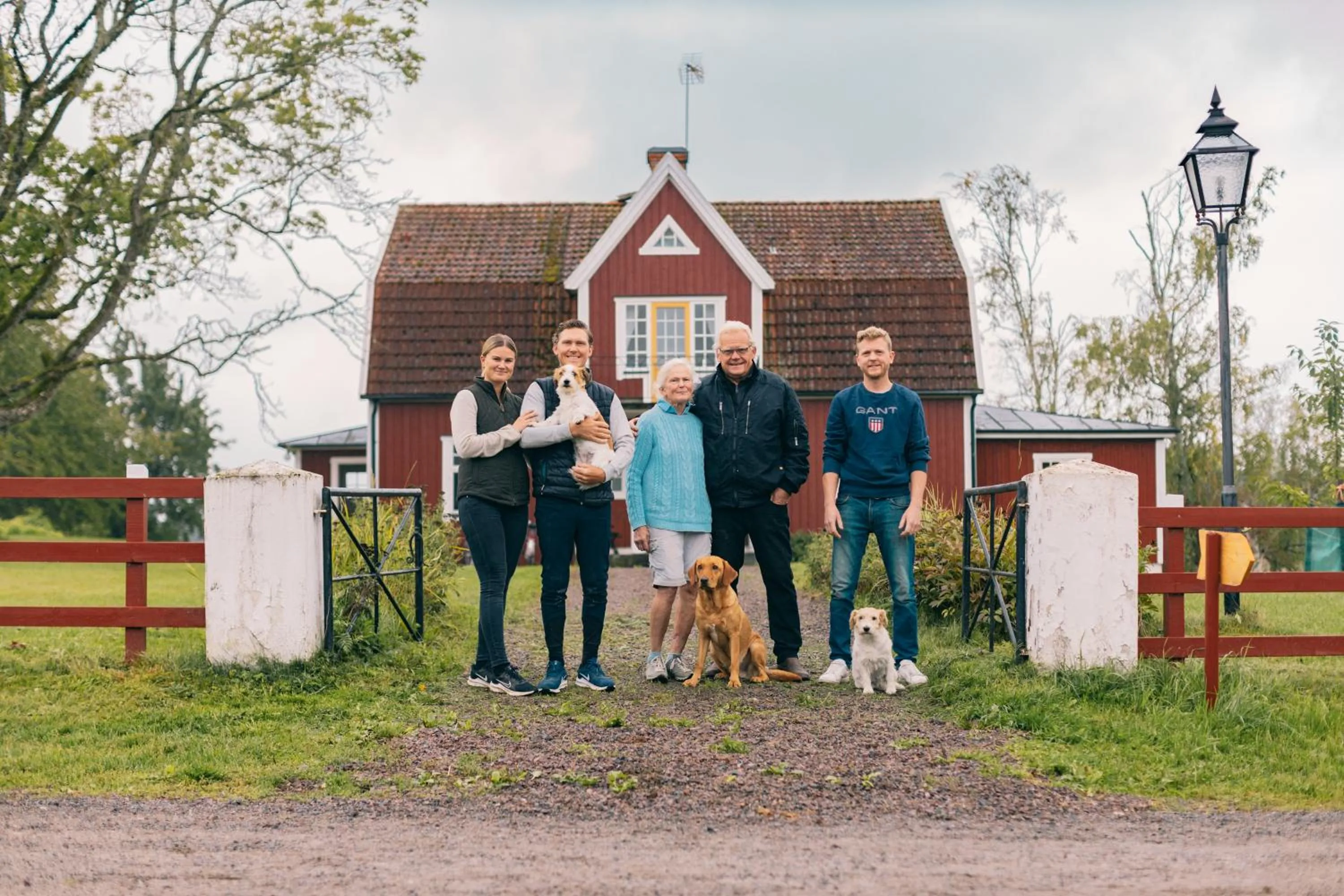 Family in Sundsmåla Landsbygdshotell