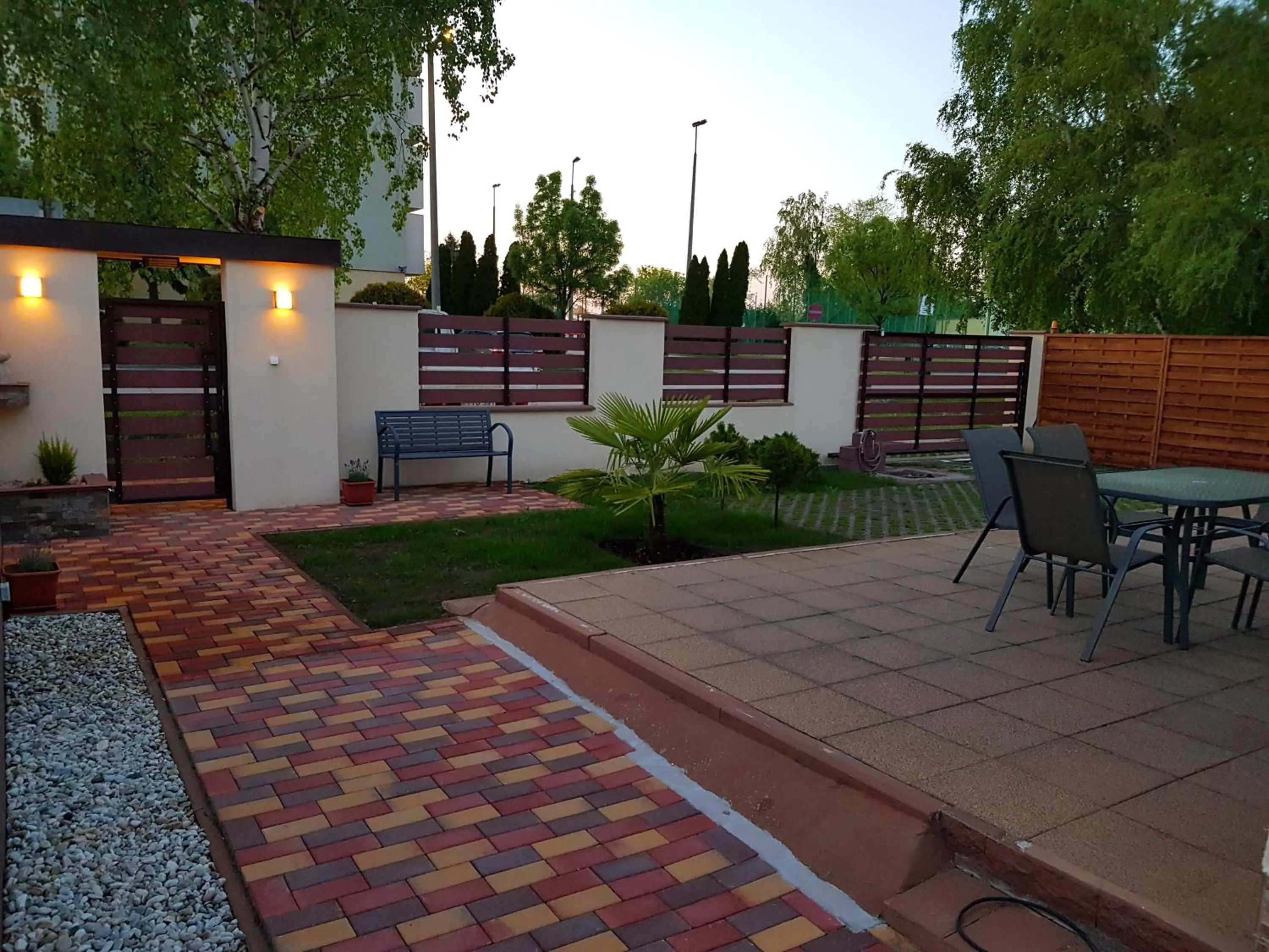 Garden in Napsugár Villa "A"