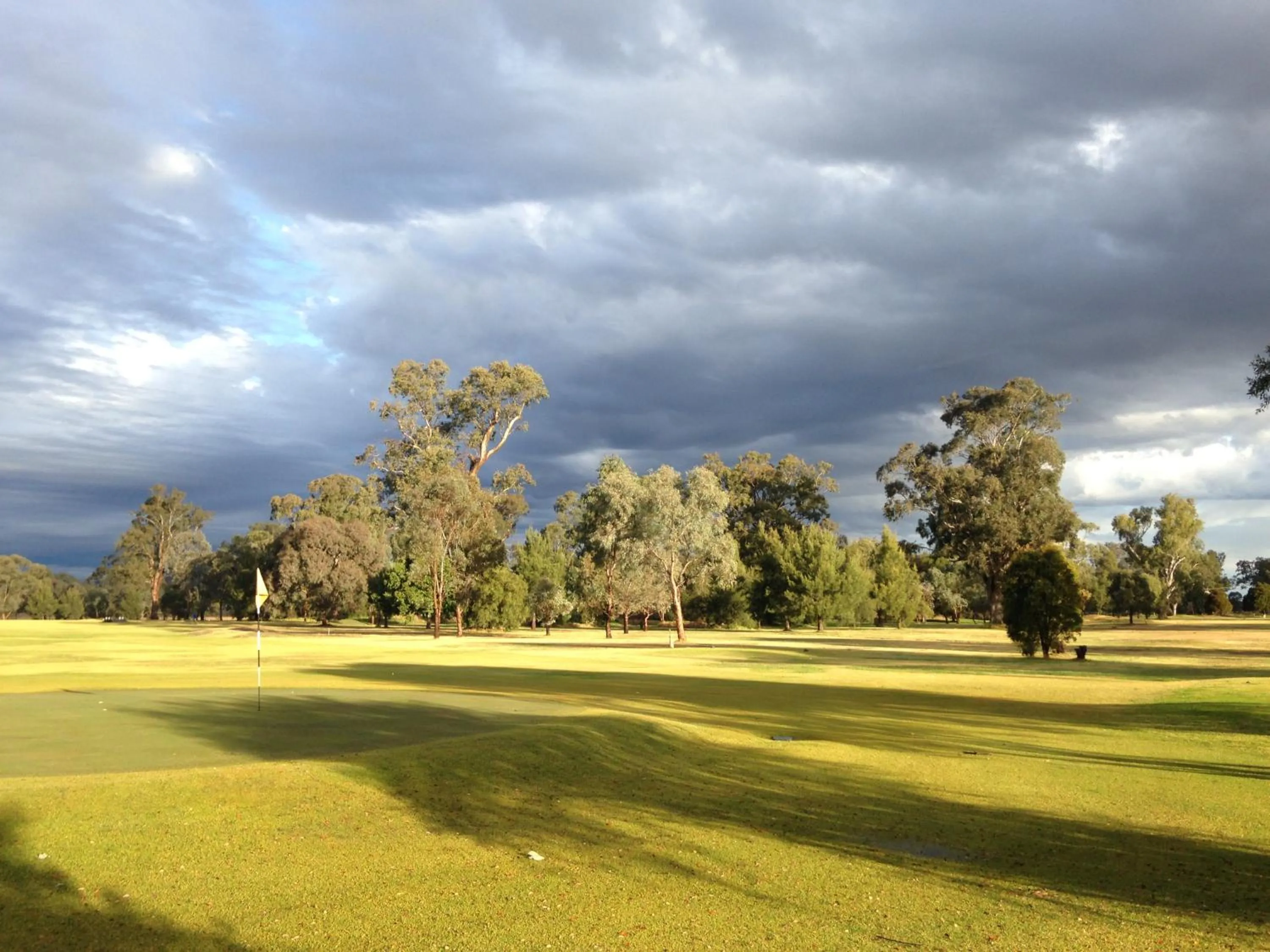Golfcourse in Airlie House Motor Inn