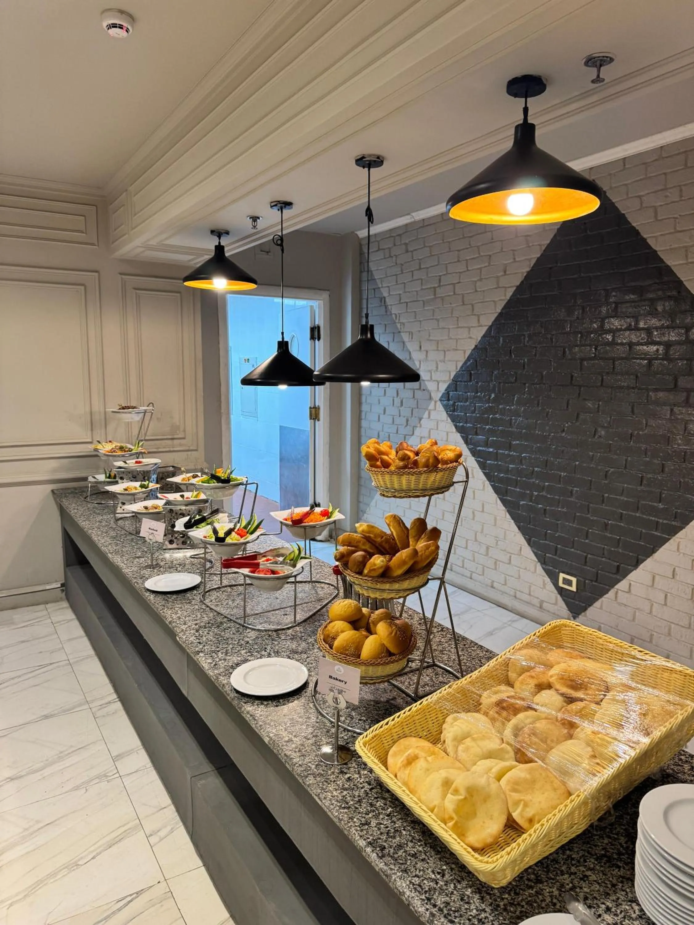 Buffet breakfast in Oriental grand Plaza