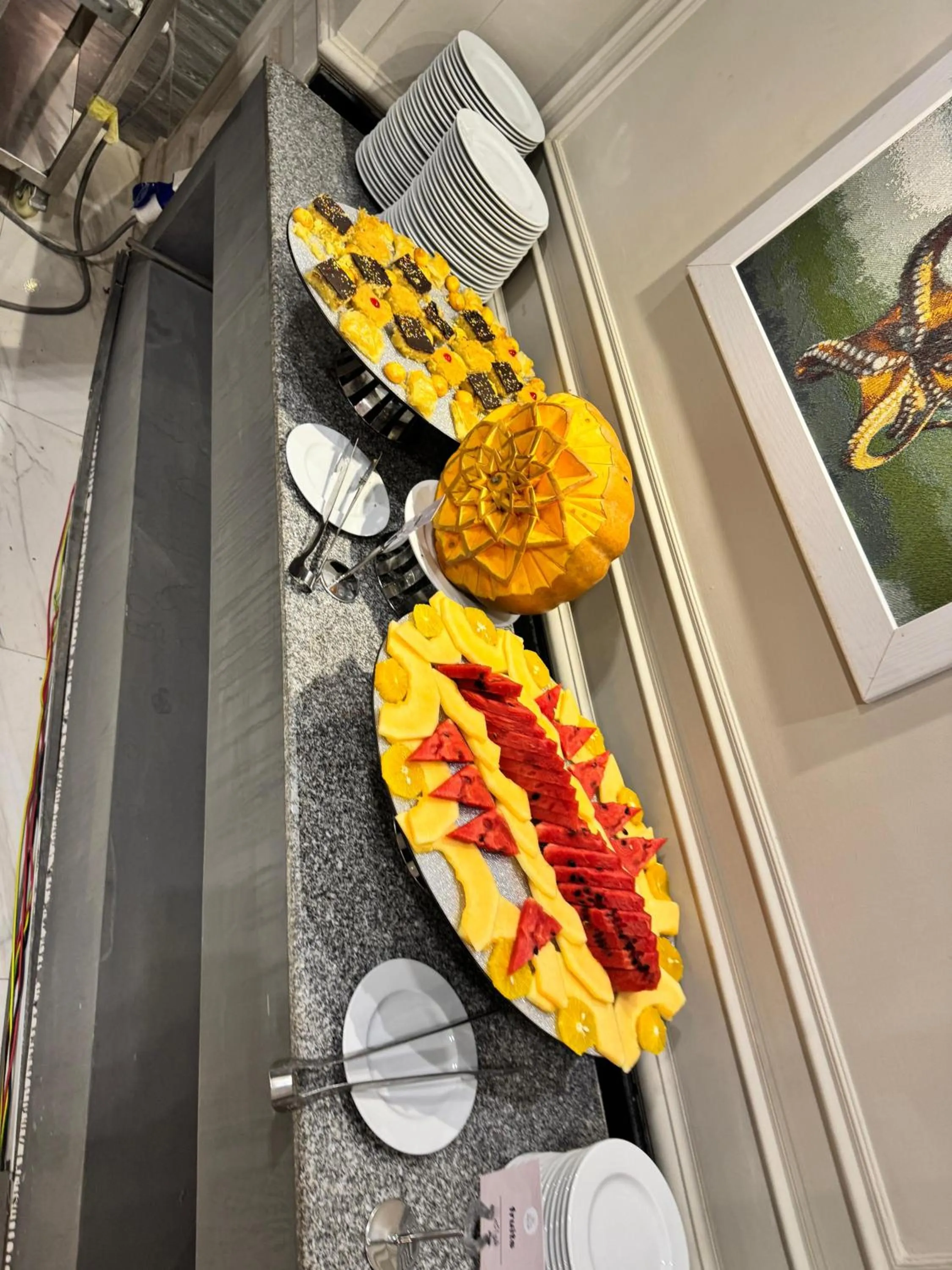 Buffet breakfast in Oriental grand Plaza