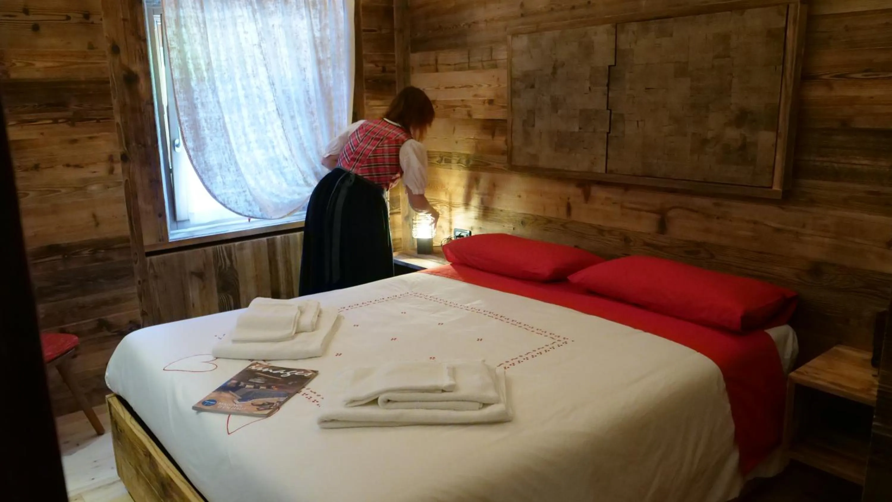 Bed in B&B Rossodisera