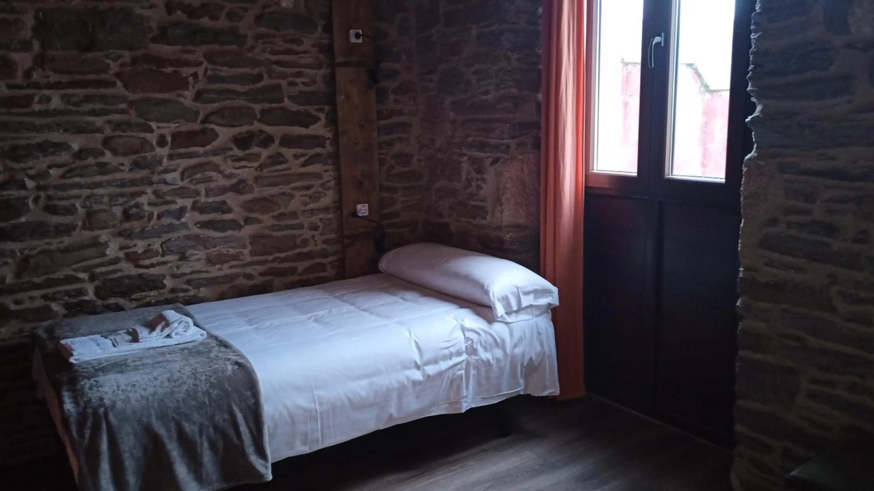 Bed in La Casona de Sarria