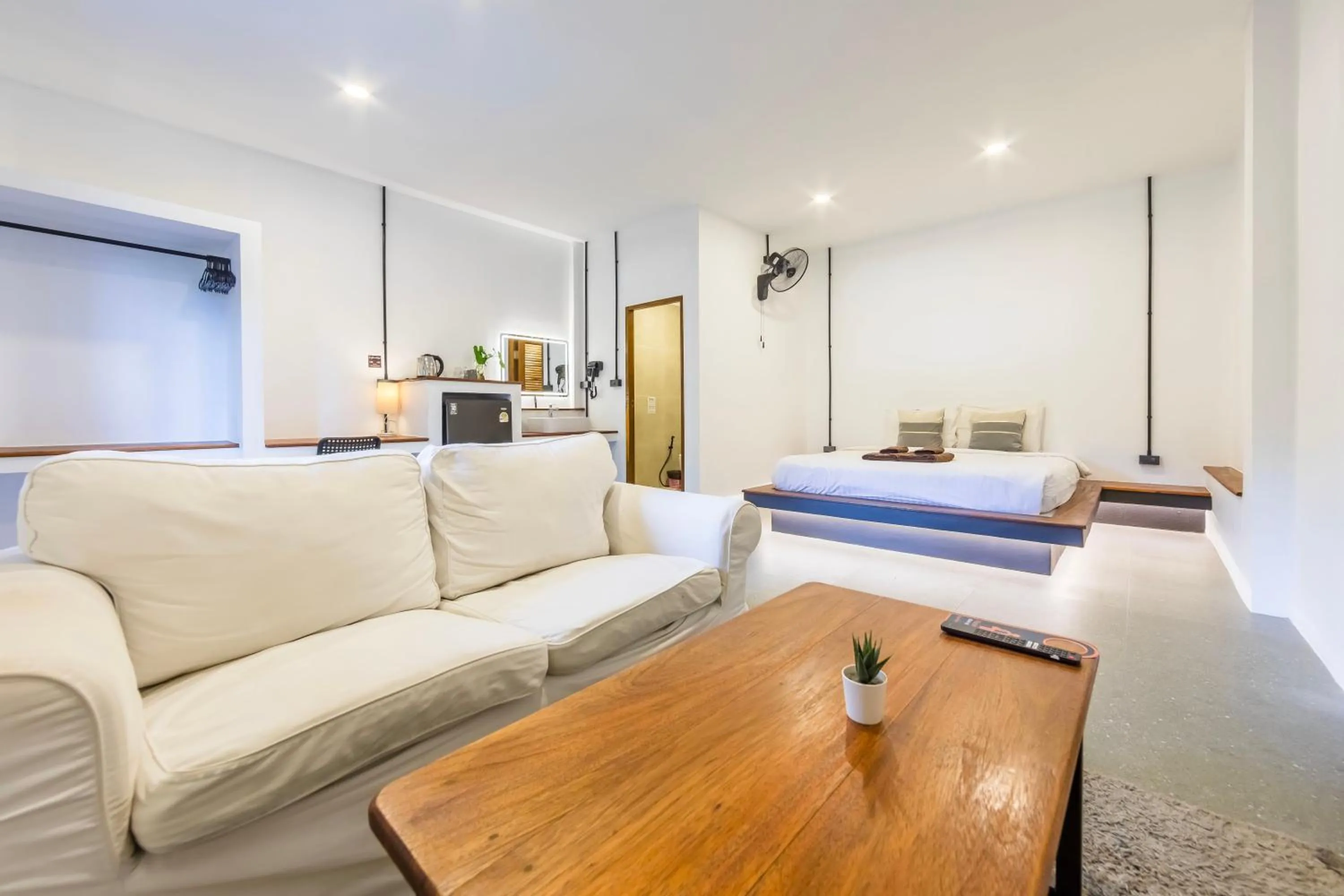 Living room, Bed in Infinity Guesthouse