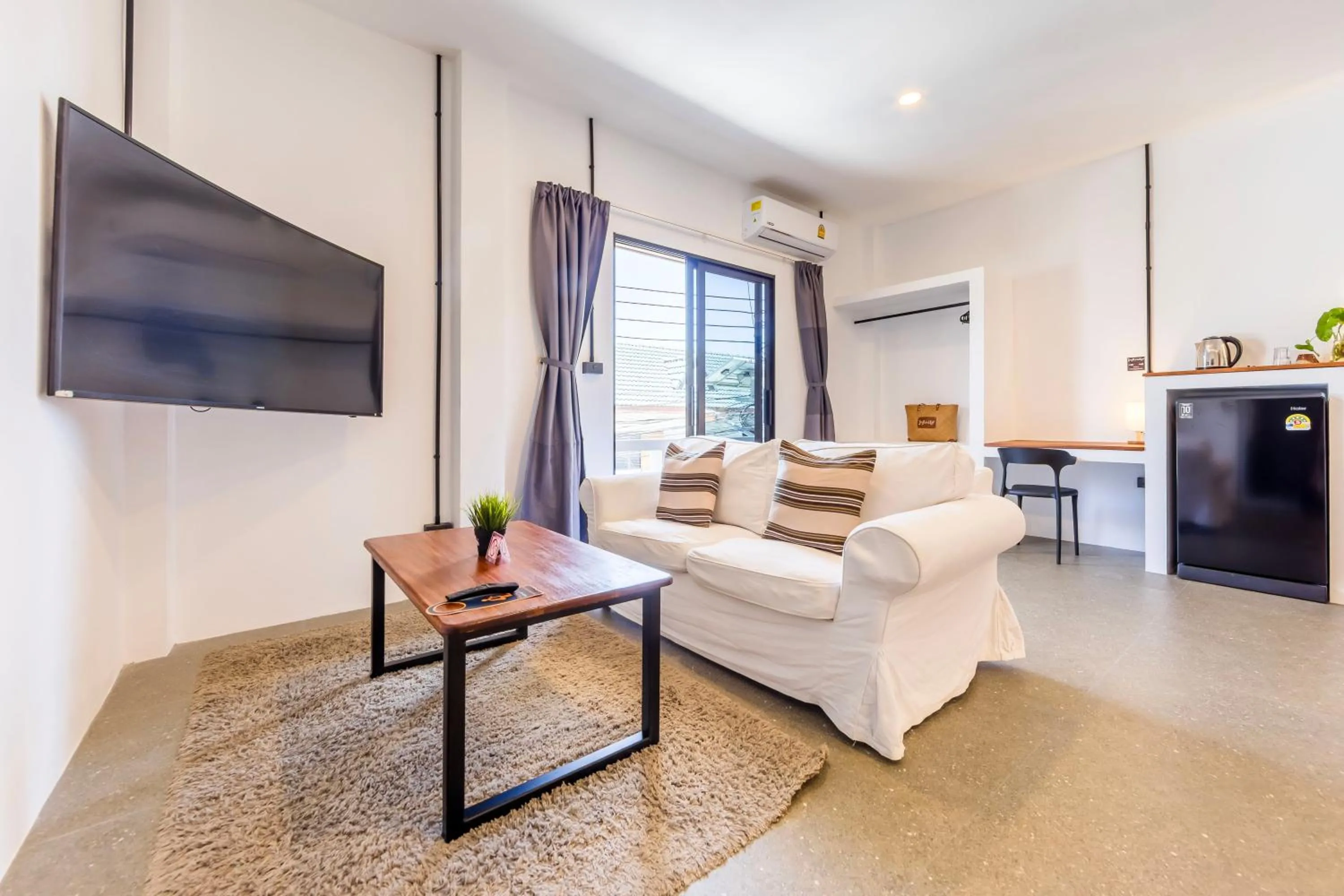 Living room in Infinity Guesthouse