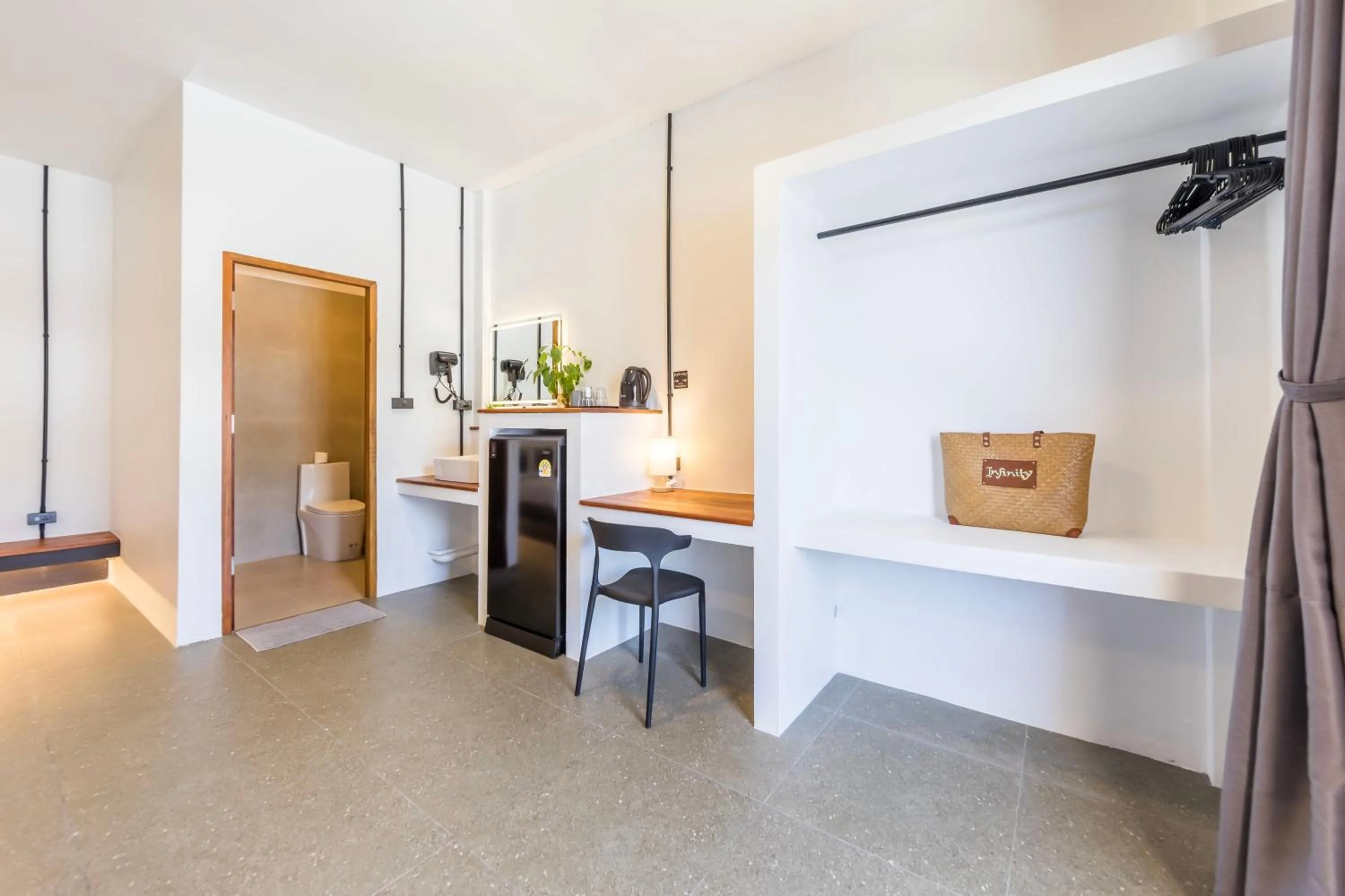 Living room in Infinity Guesthouse