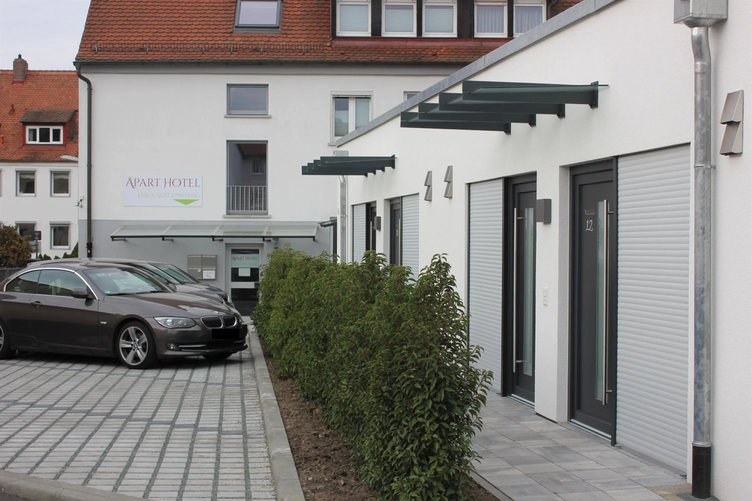 Patio in Aparthotel Gartenstadt