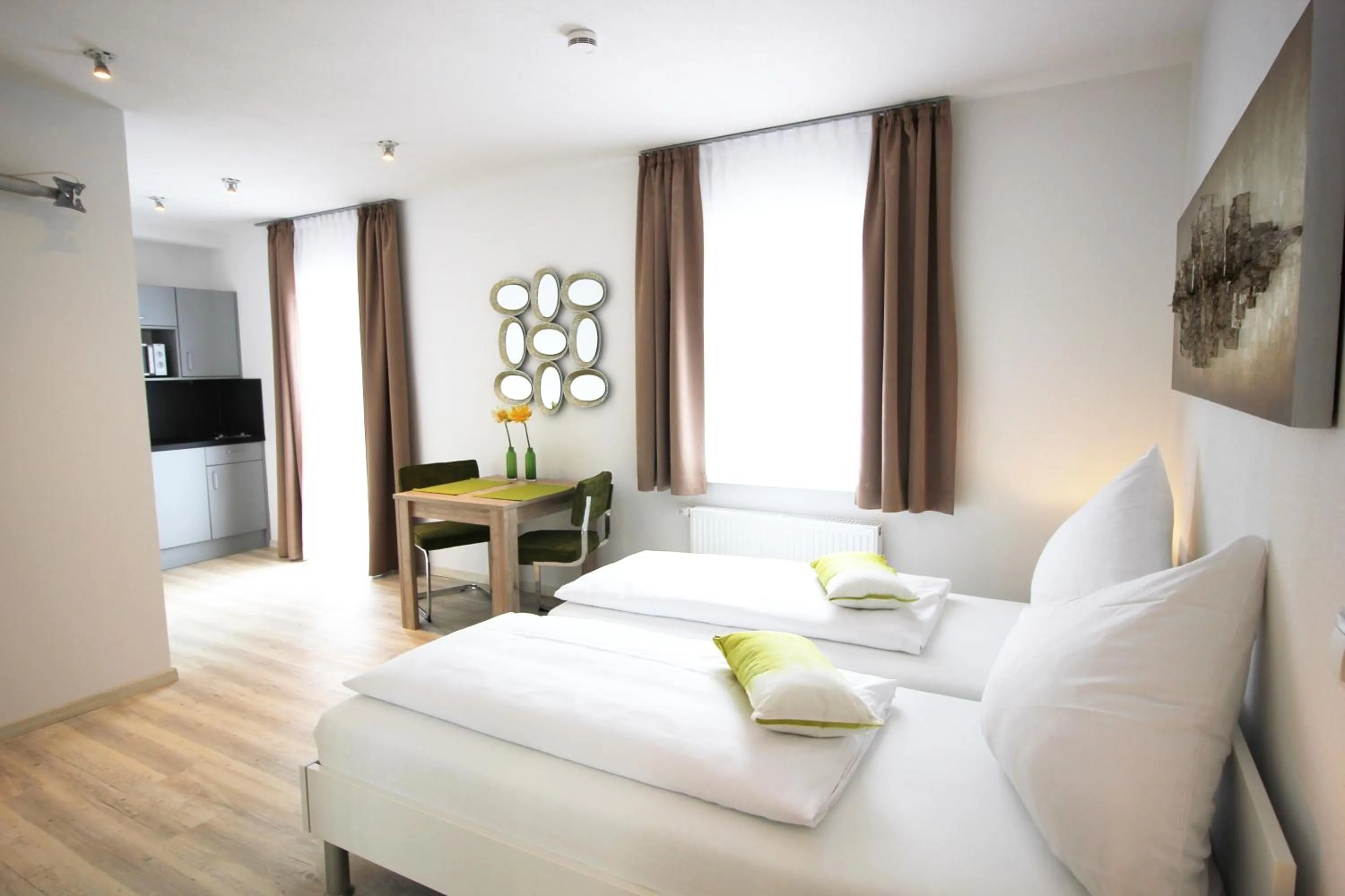 Photo of the whole room, Bed in Aparthotel Gartenstadt