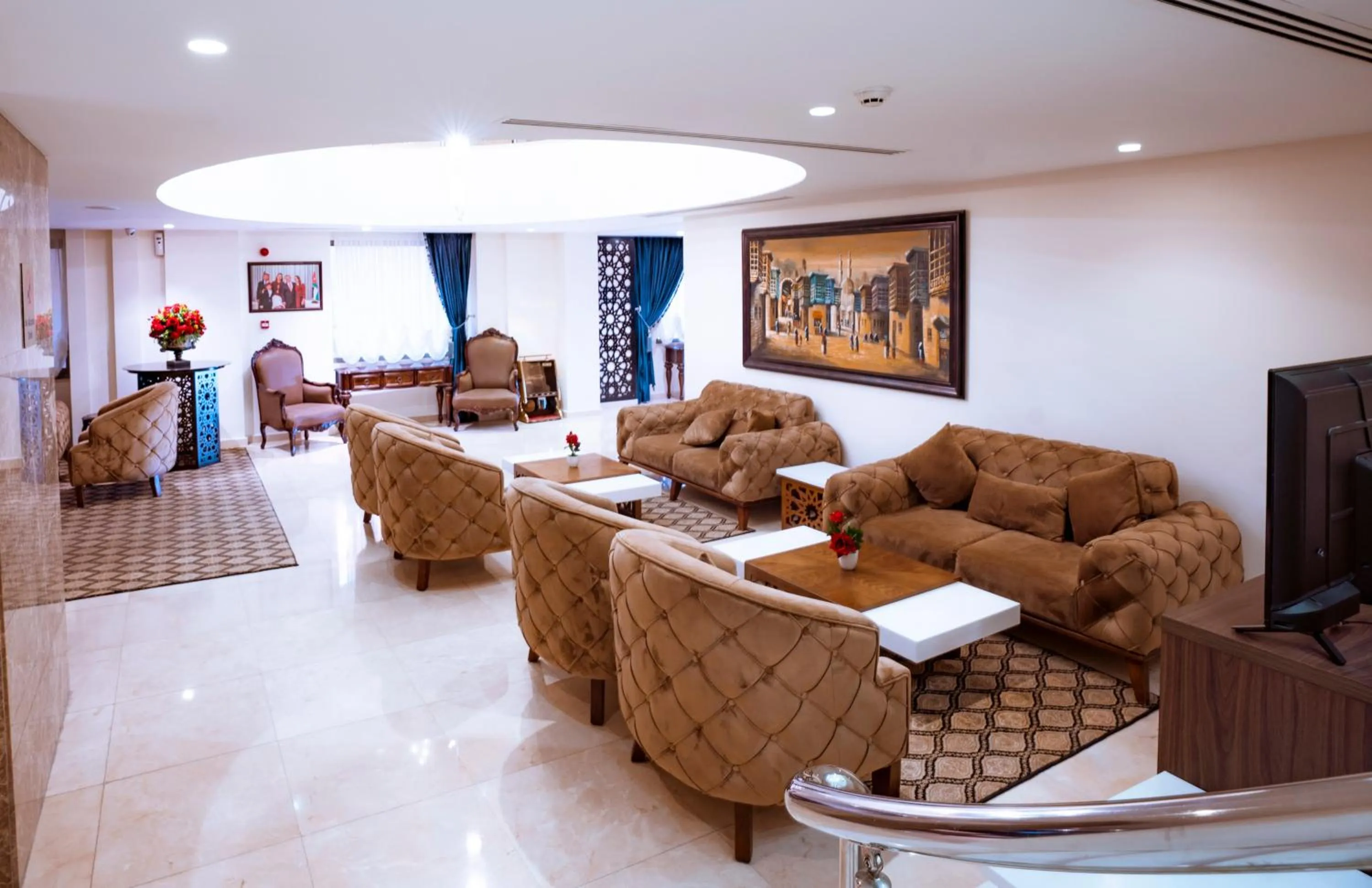 Seating area in Rawa Luxury Hotel Suites