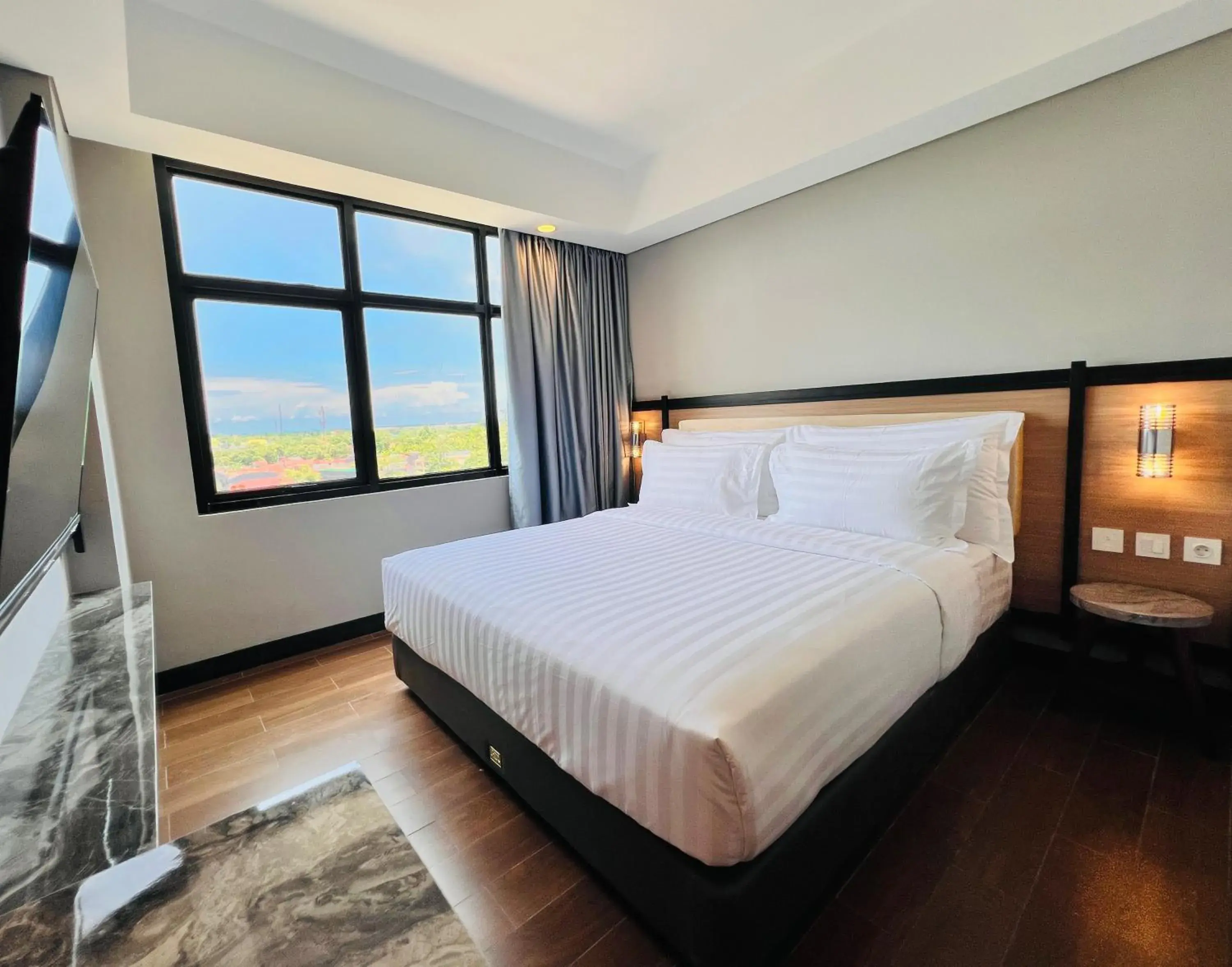 Deluxe Double or Twin Room in d'primahotel Airport Sultan Hasanuddin Makassar Deluxe Double or Twin Room in d'primahotel Airport Sultan Hasanuddin Makassar