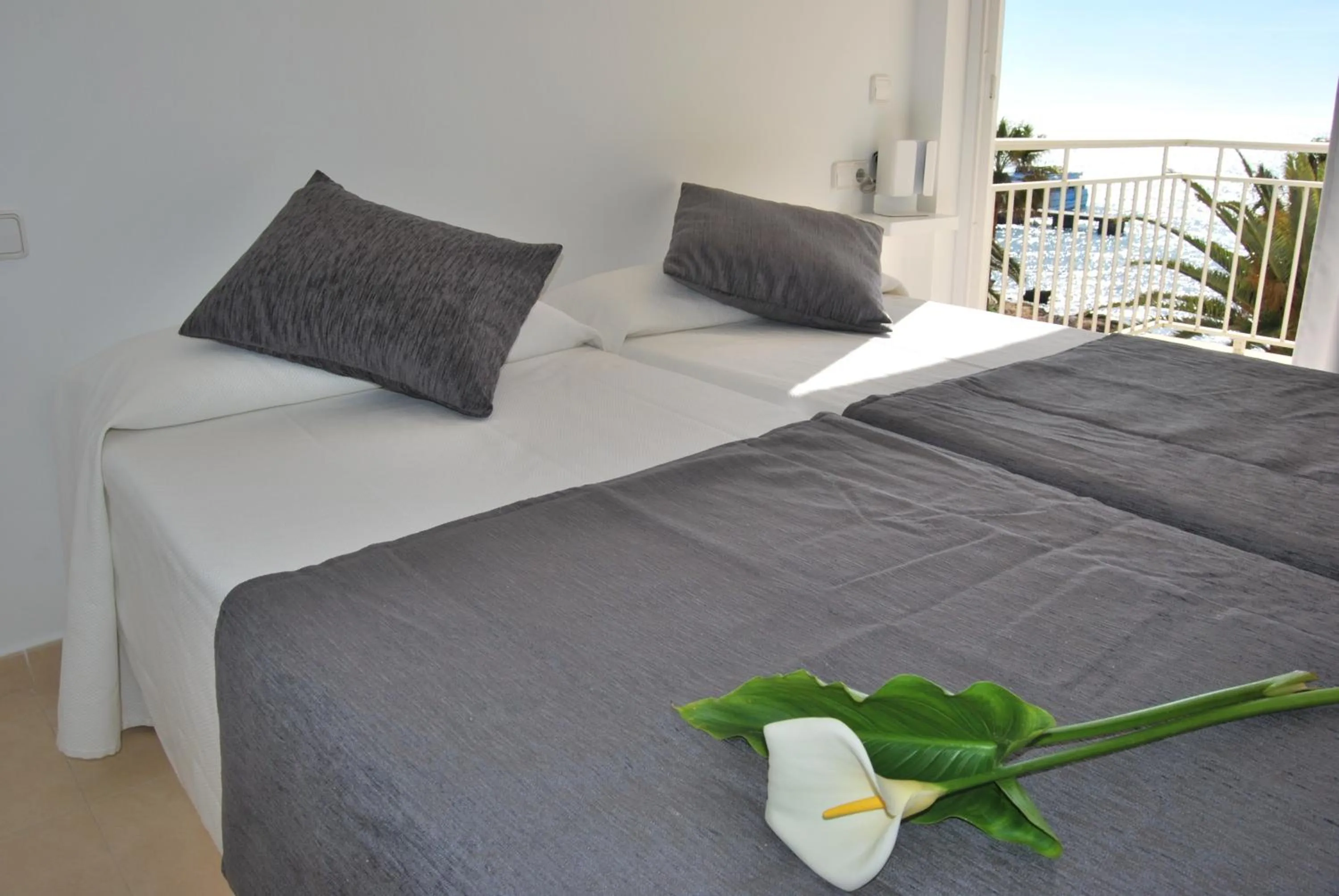 Bed in Apartamentos Alborada