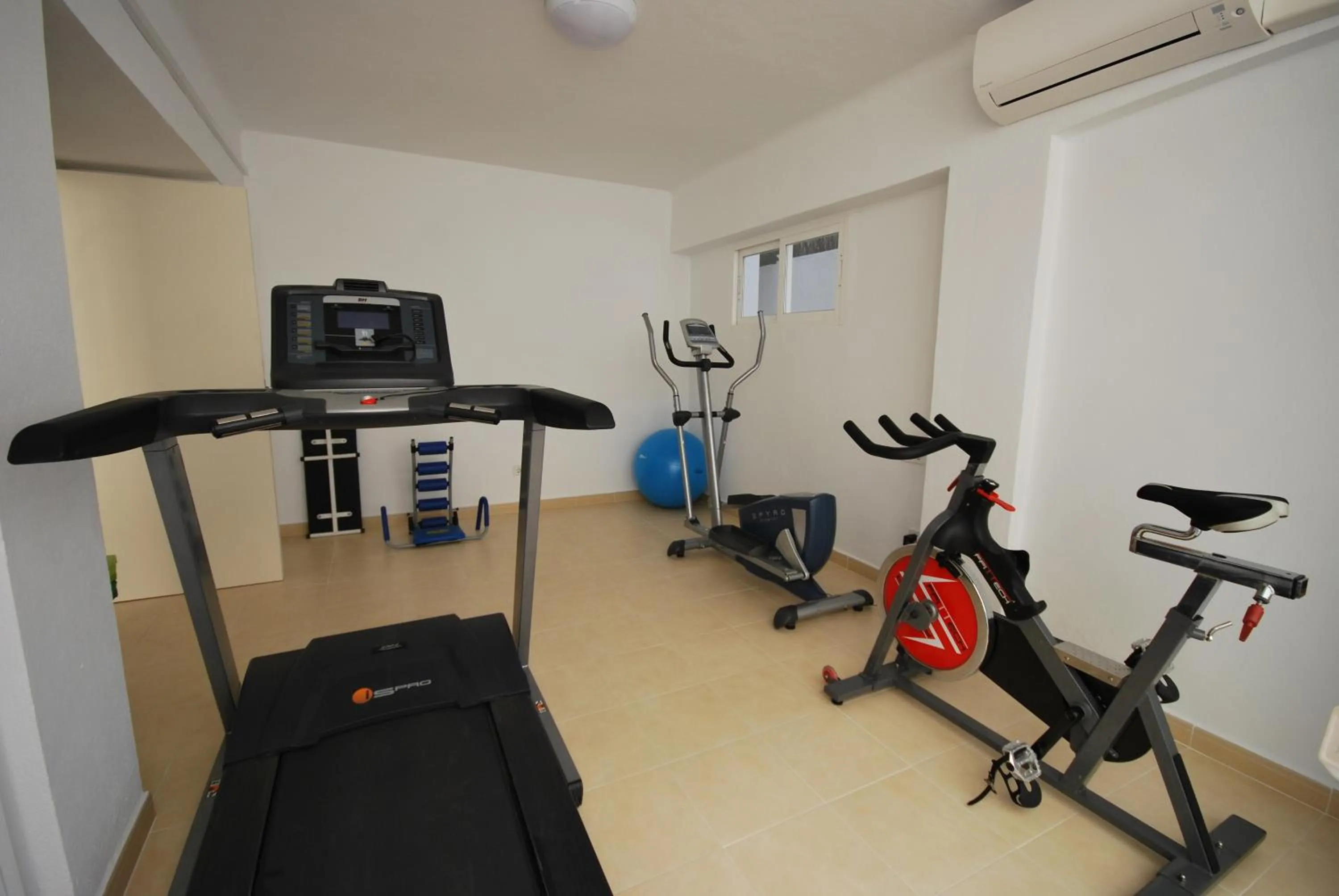 Fitness centre/facilities in Apartamentos Alborada