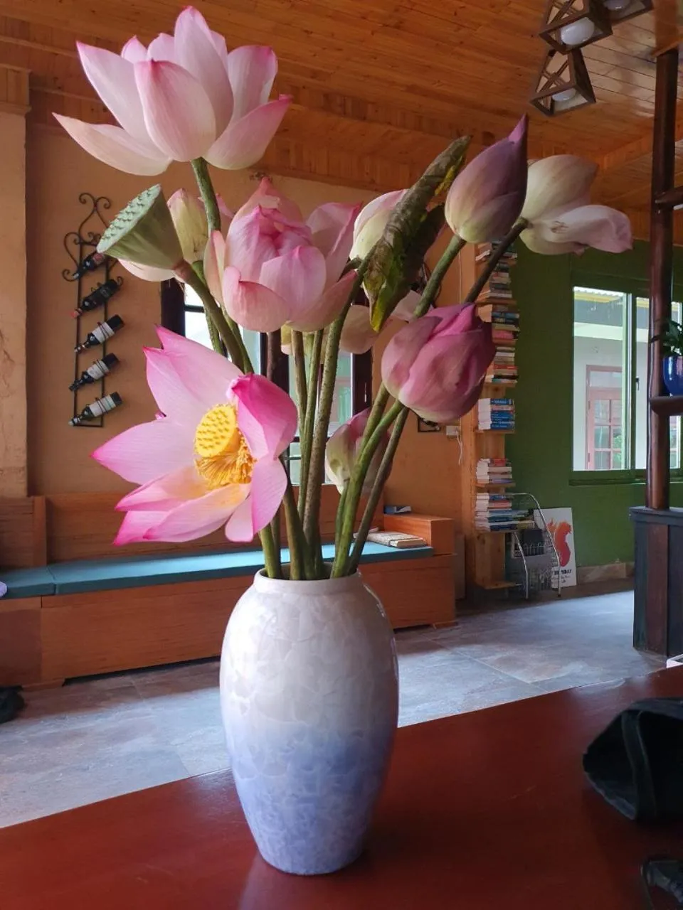 Decorative detail in Botanic Sapa Hotel