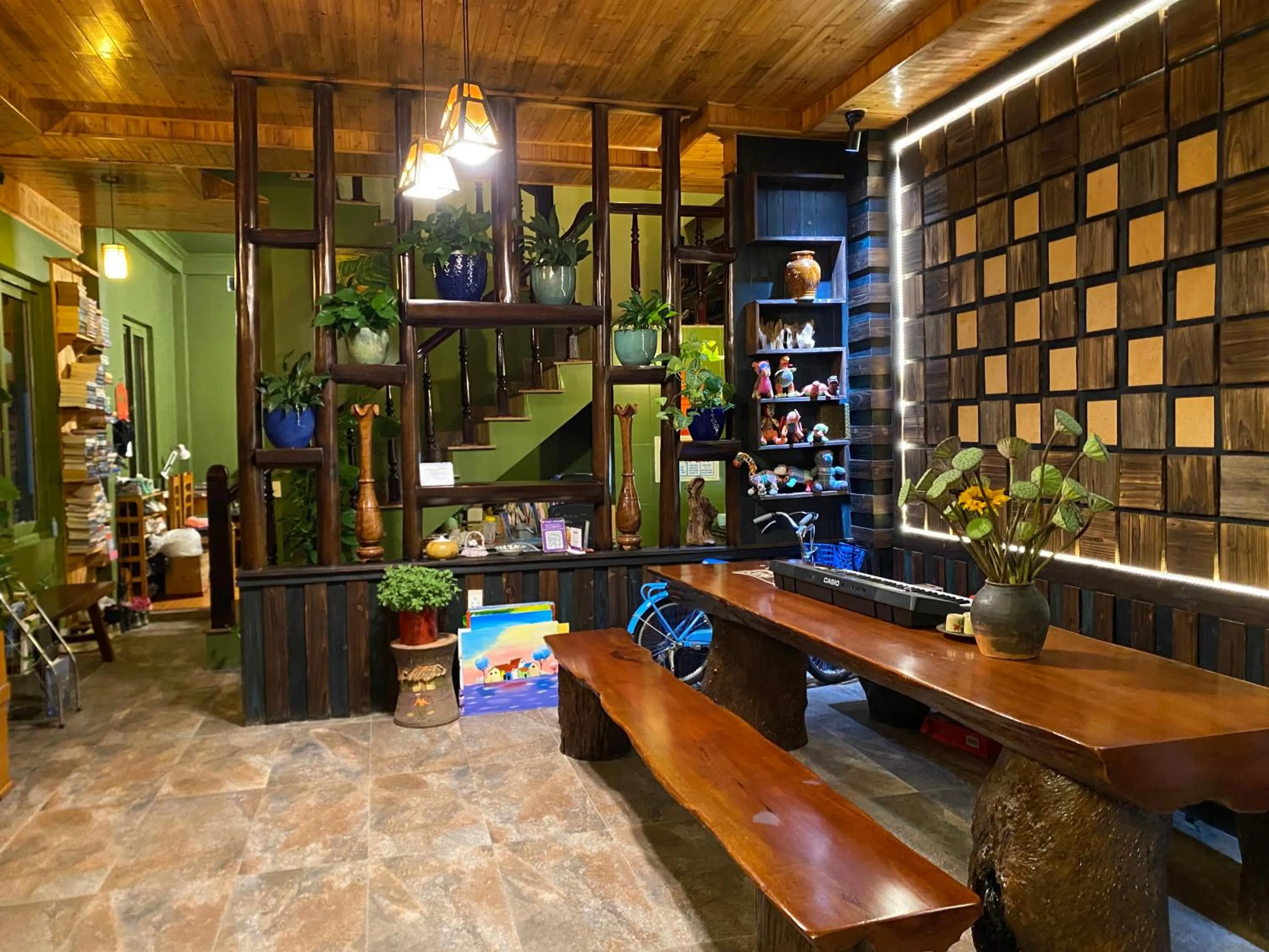 Living room in Botanic Sapa Hotel