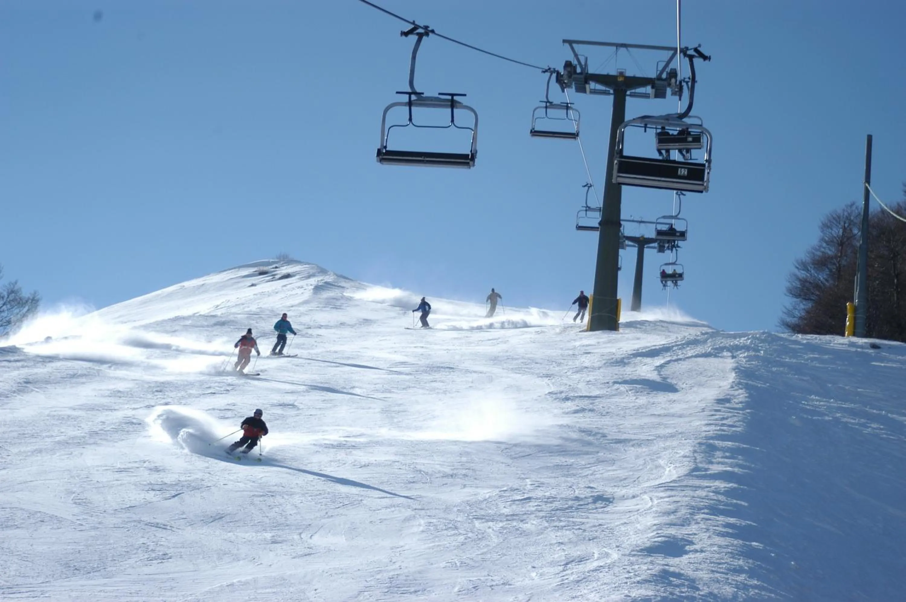 Skiing in Albergo Villino Quintiliani