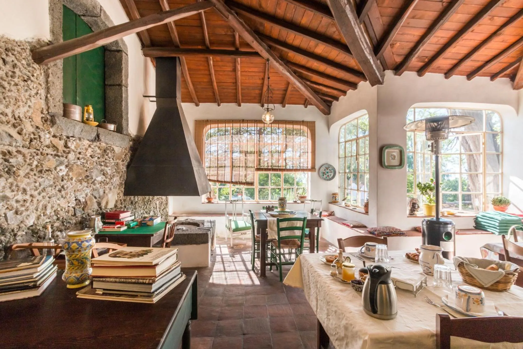 Patio in Etna B&B La casa di Pippinitto