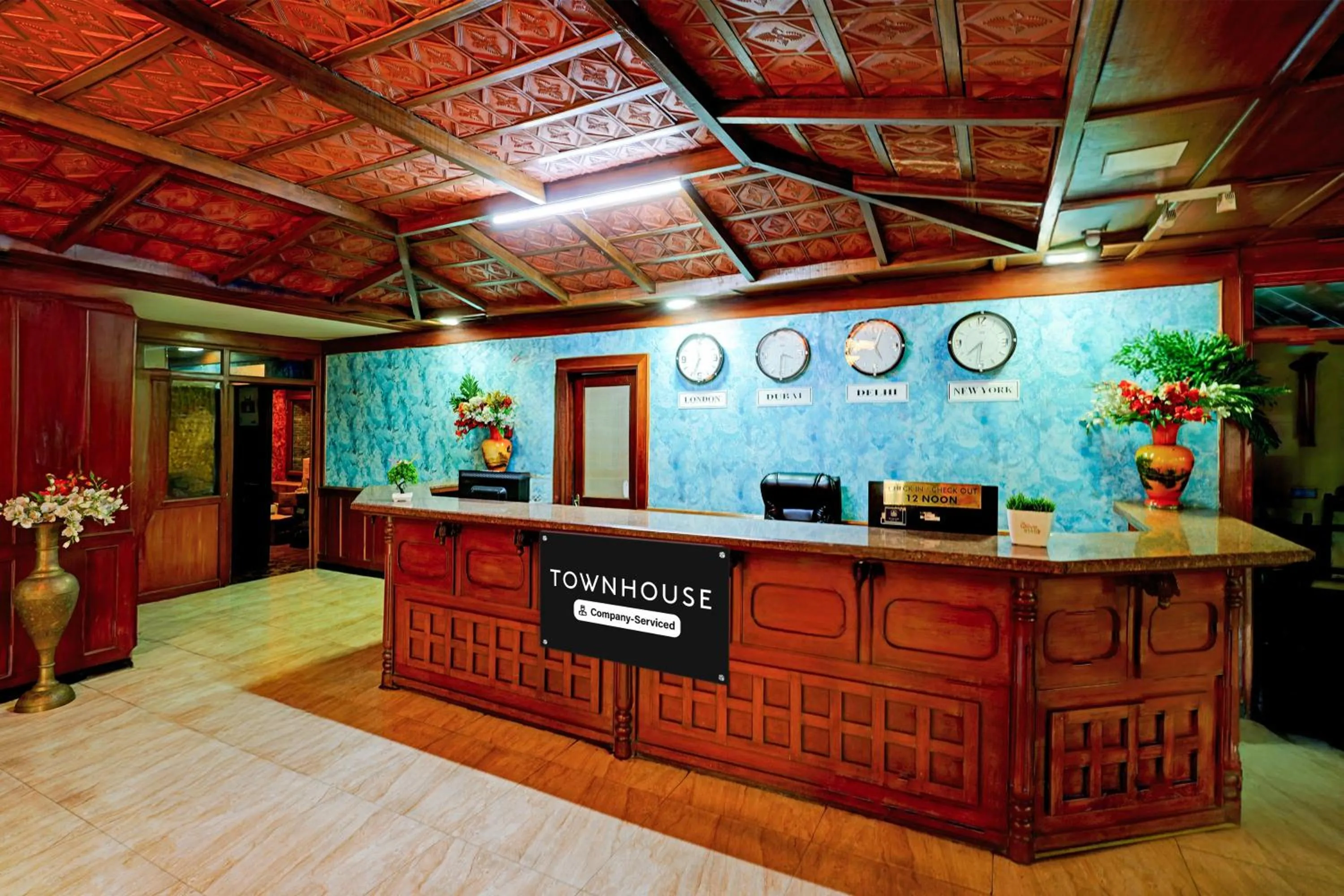 Lobby or reception in Super Townhouse Mysore Central Formerly Olive Star