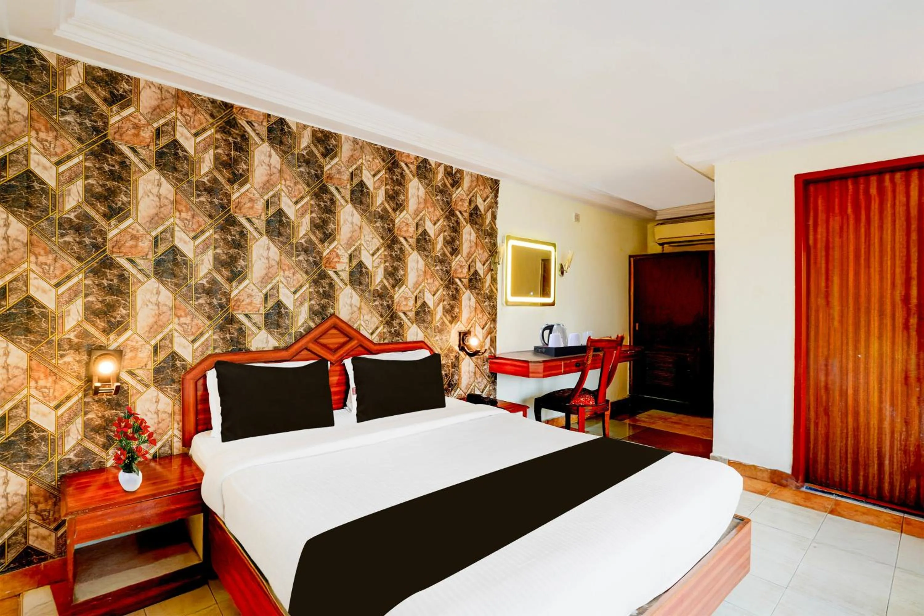 Bedroom, Bed in Super Townhouse Mysore Central Formerly Olive Star