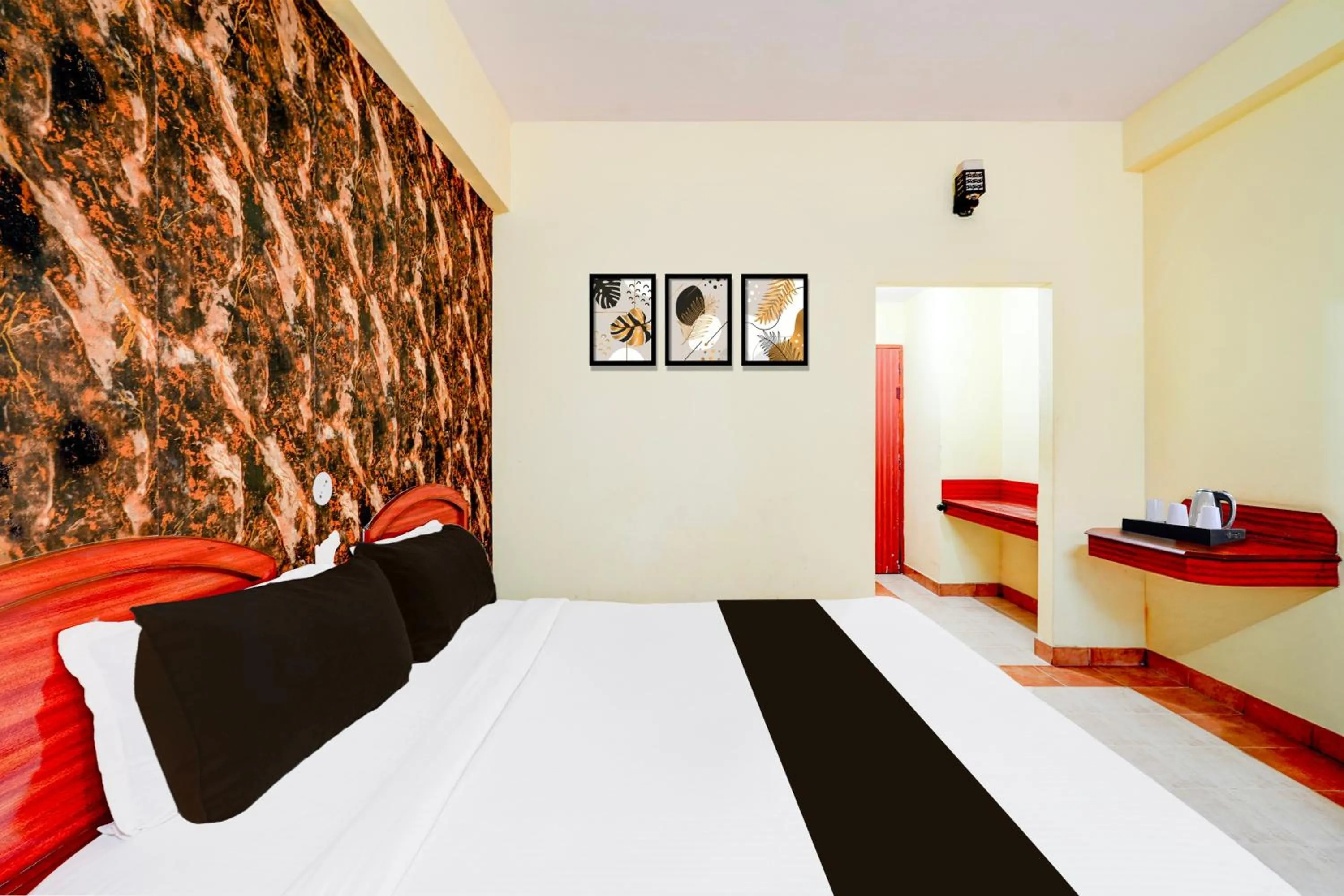 Bedroom, Bed in Super Townhouse Mysore Central Formerly Olive Star