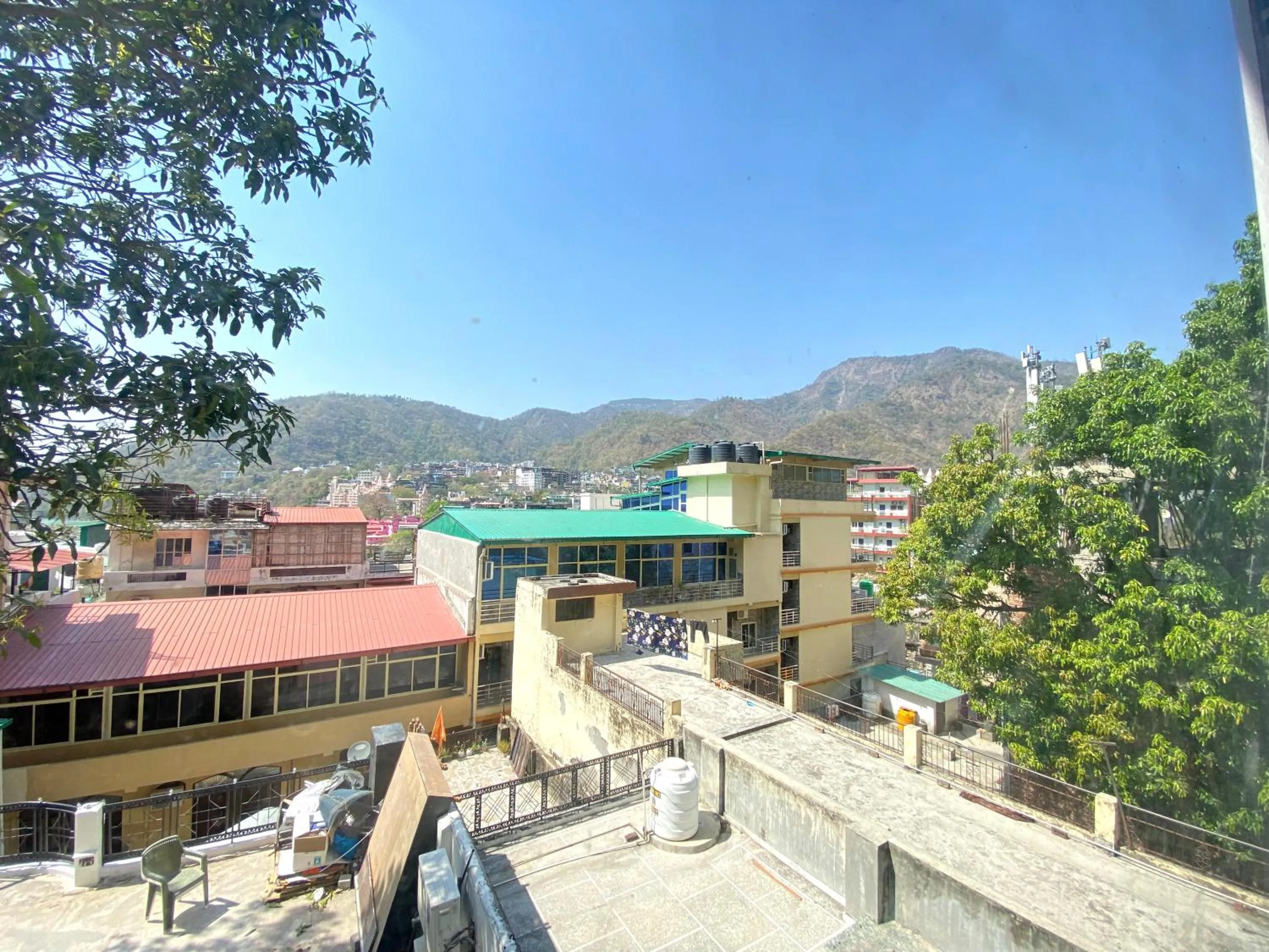 Mountain view in Sonu Guesthouse & Hostel, Rishikesh