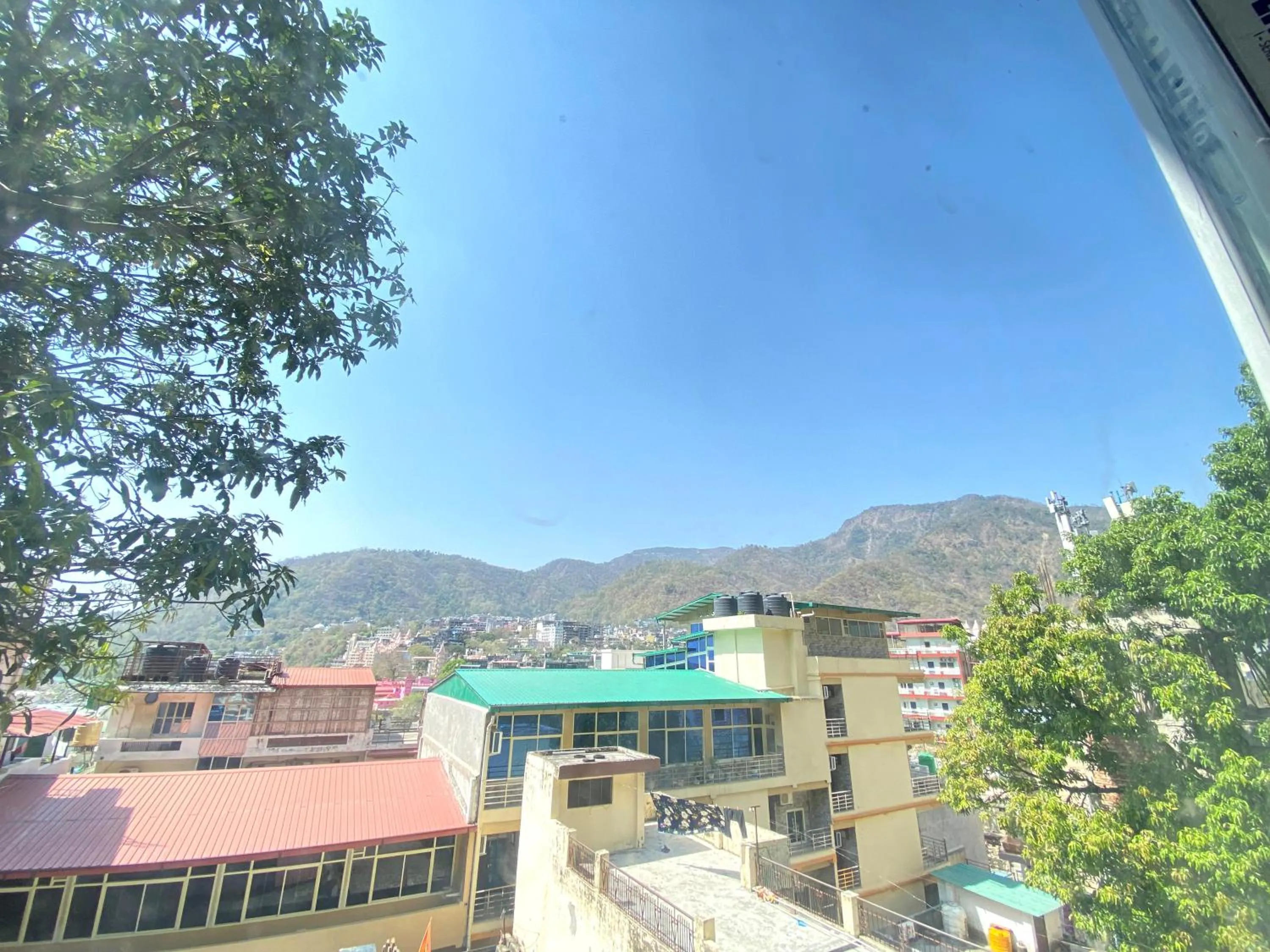 Mountain view in Sonu Guesthouse & Hostel, Rishikesh