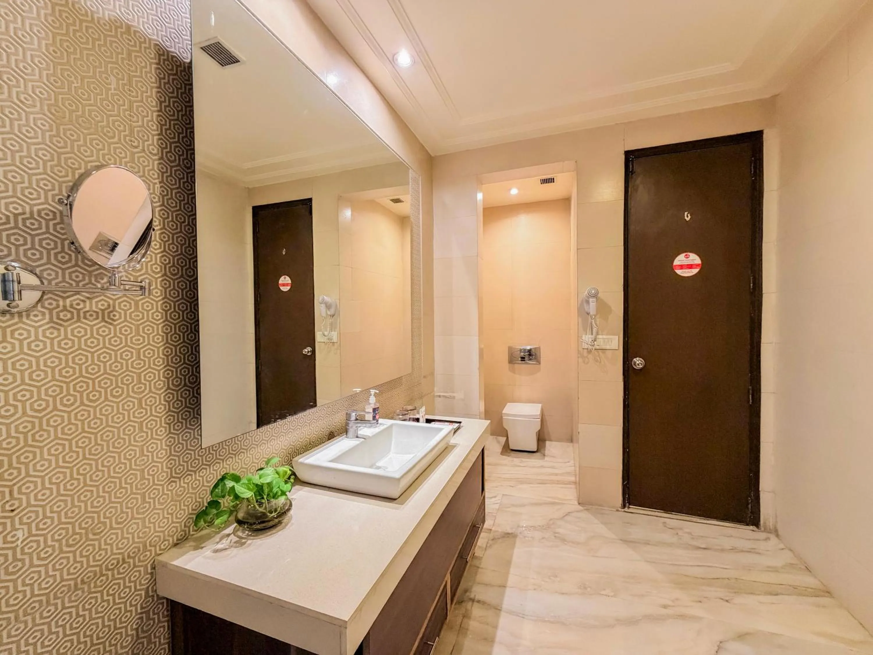 Toilet in Spree Hotel Meerut