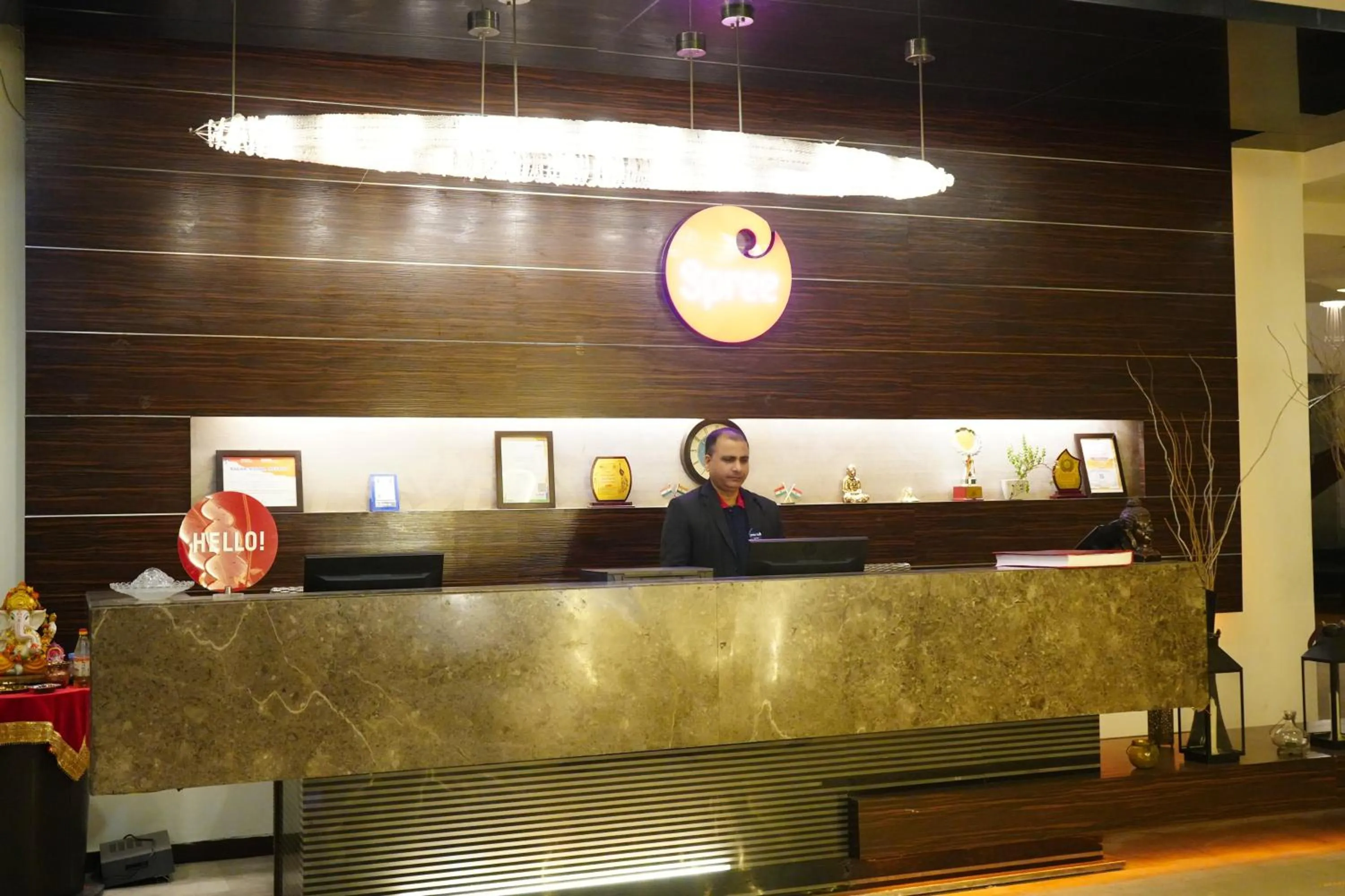 Lobby or reception in Spree Hotel Meerut