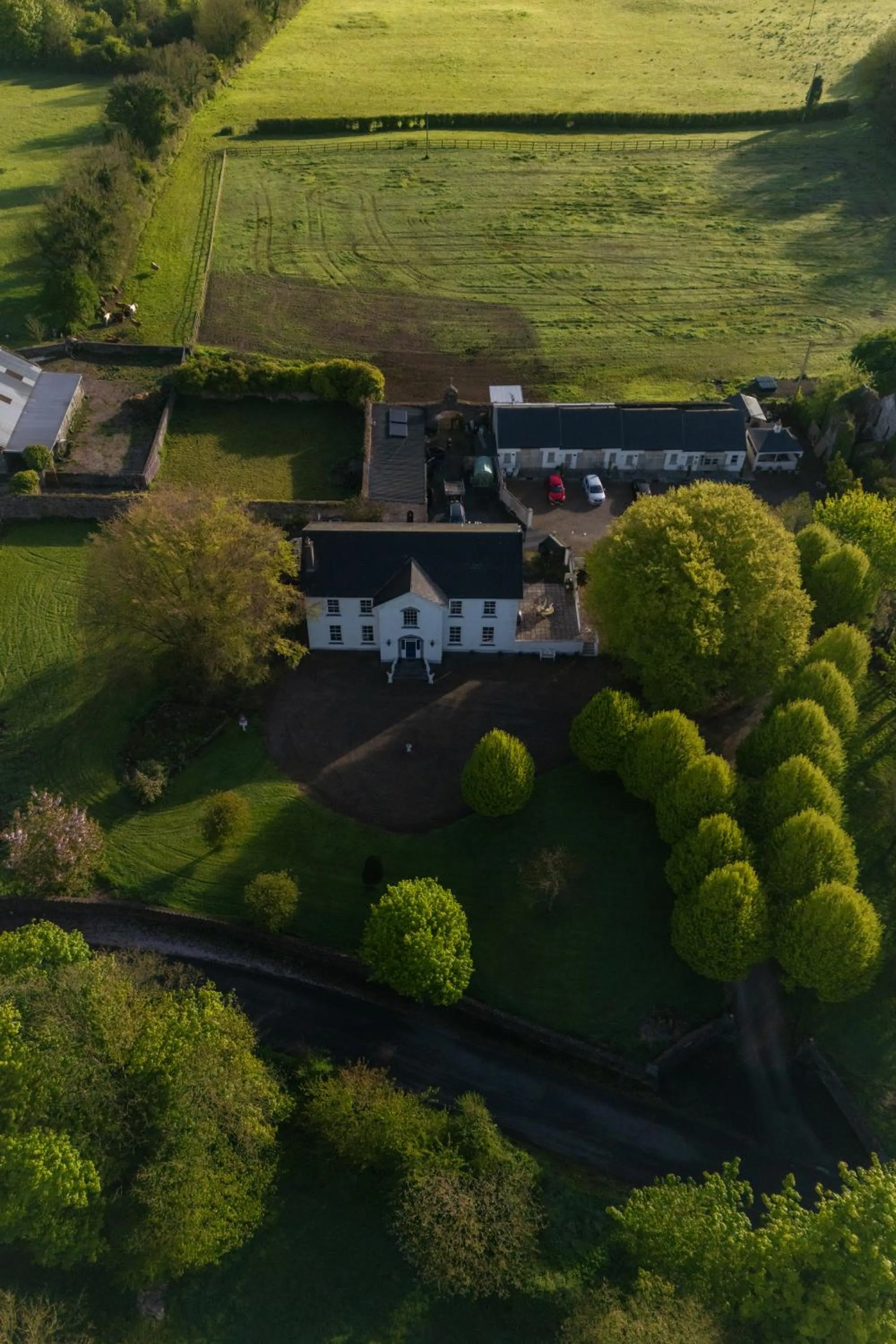 Bird's eye view in The Carriage Houses at Beechpark House