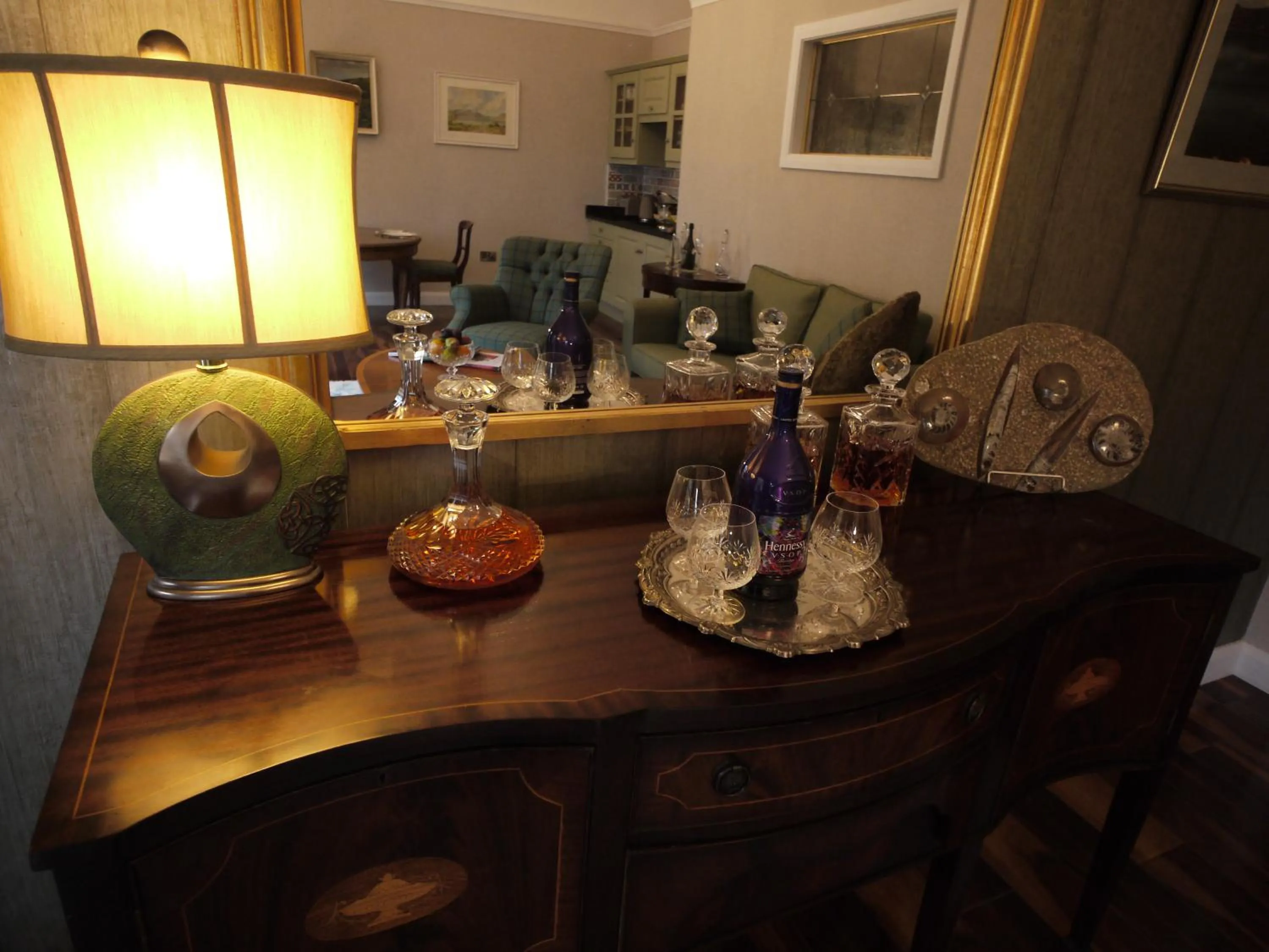 Living room in The Carriage Houses at Beechpark House