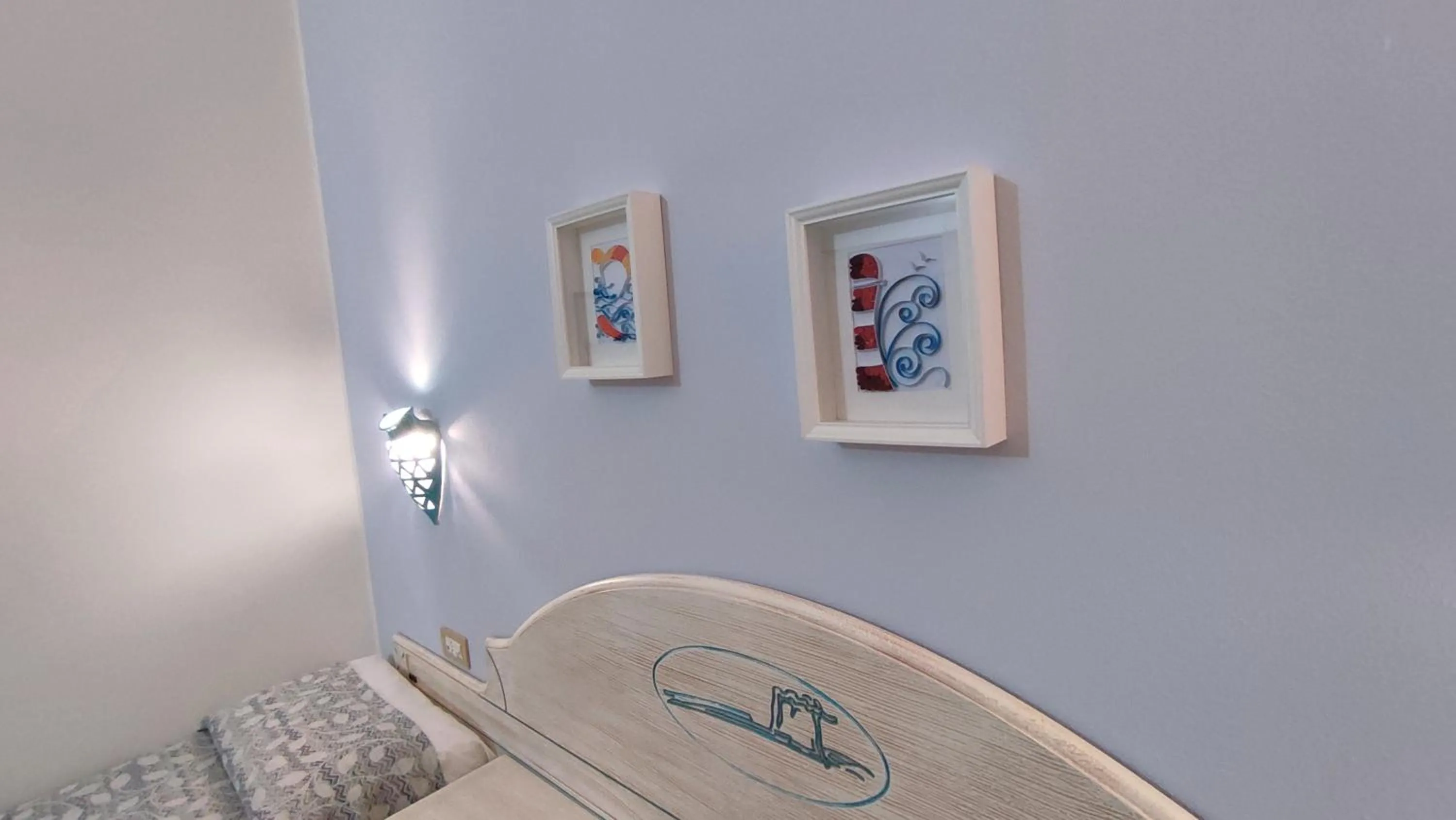 Decorative detail in Hotel le Sabbie