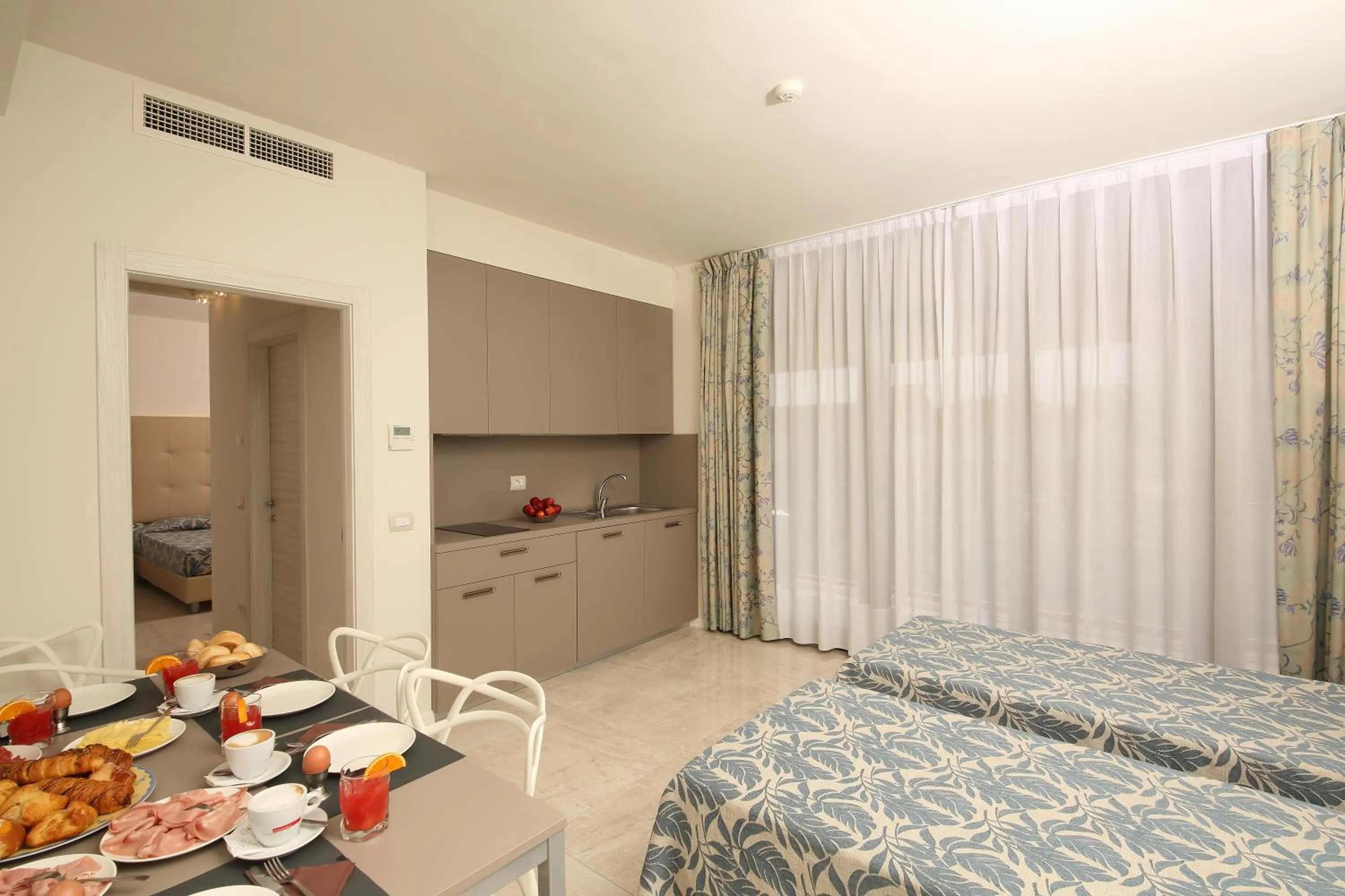 Bed in Hotel Holiday