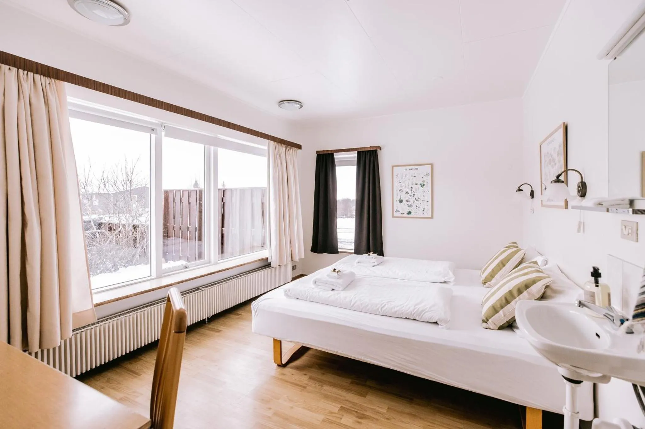 Bedroom, Bed in Eldá apartments