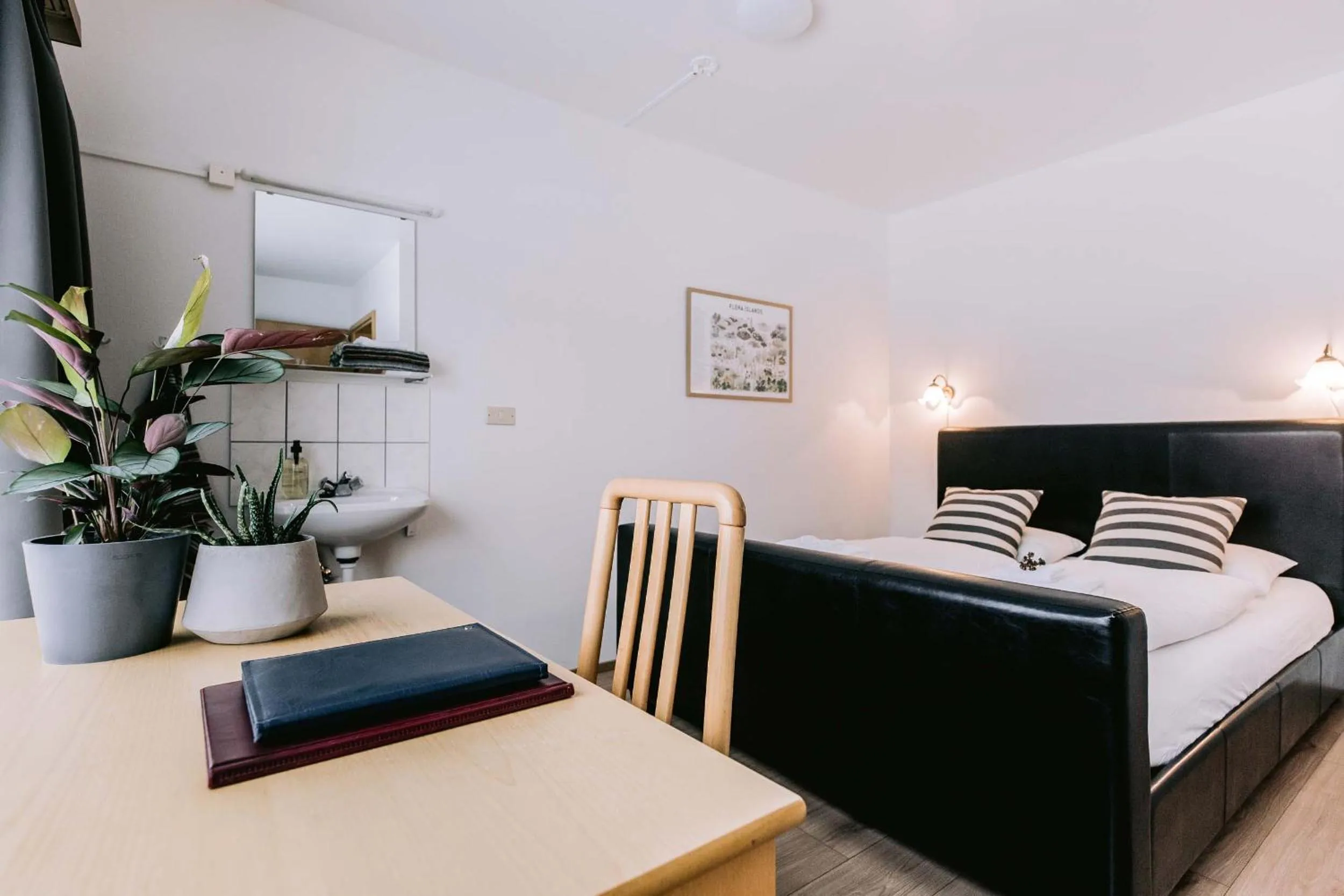 Bed in Eldá apartments