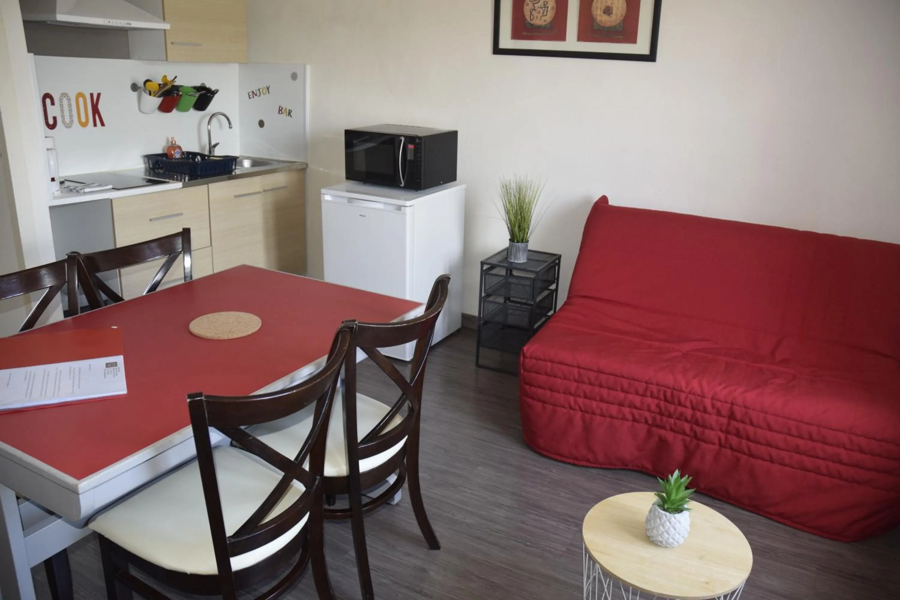 Kitchen or kitchenette in Appart-alma