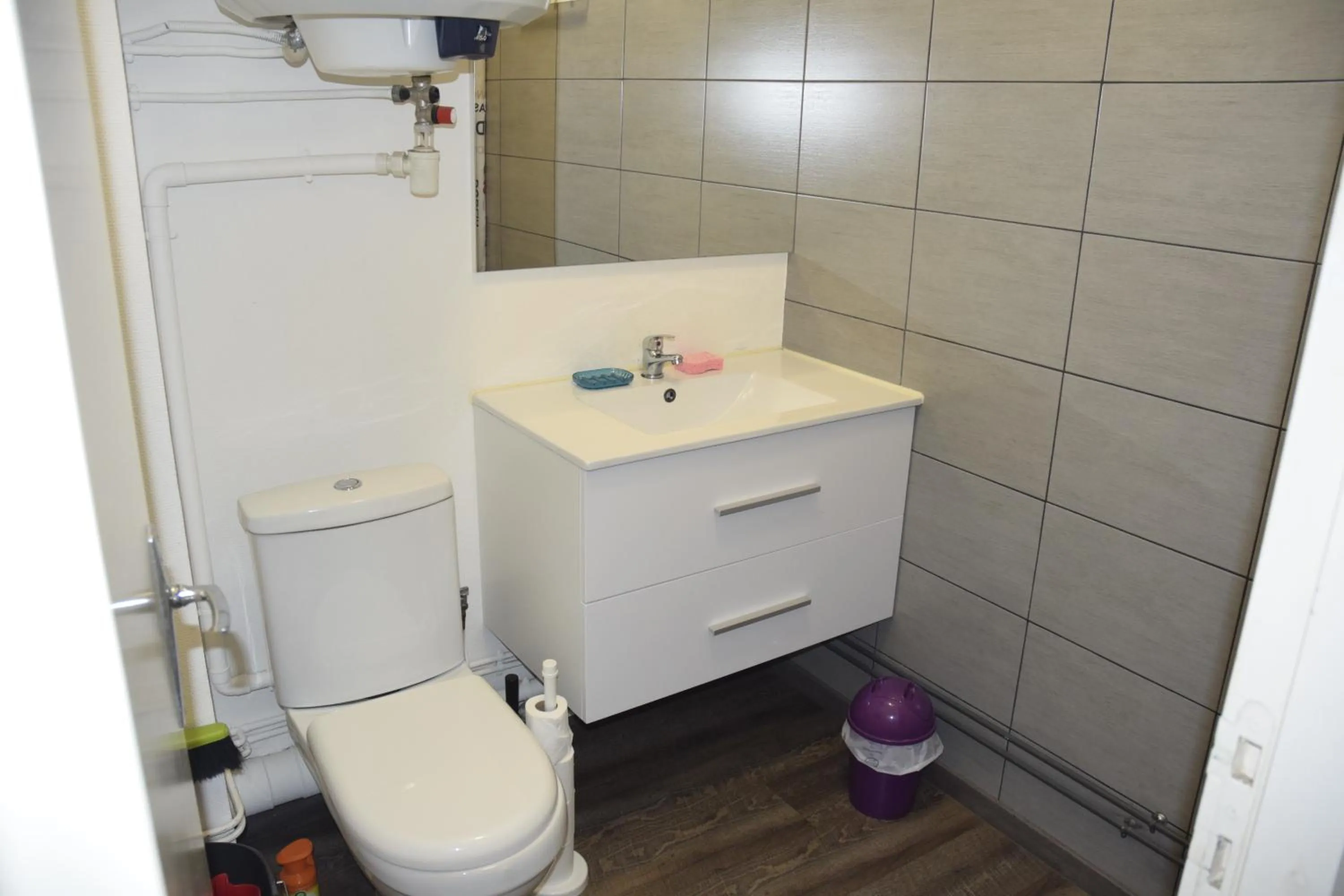 Shower in Appart-alma