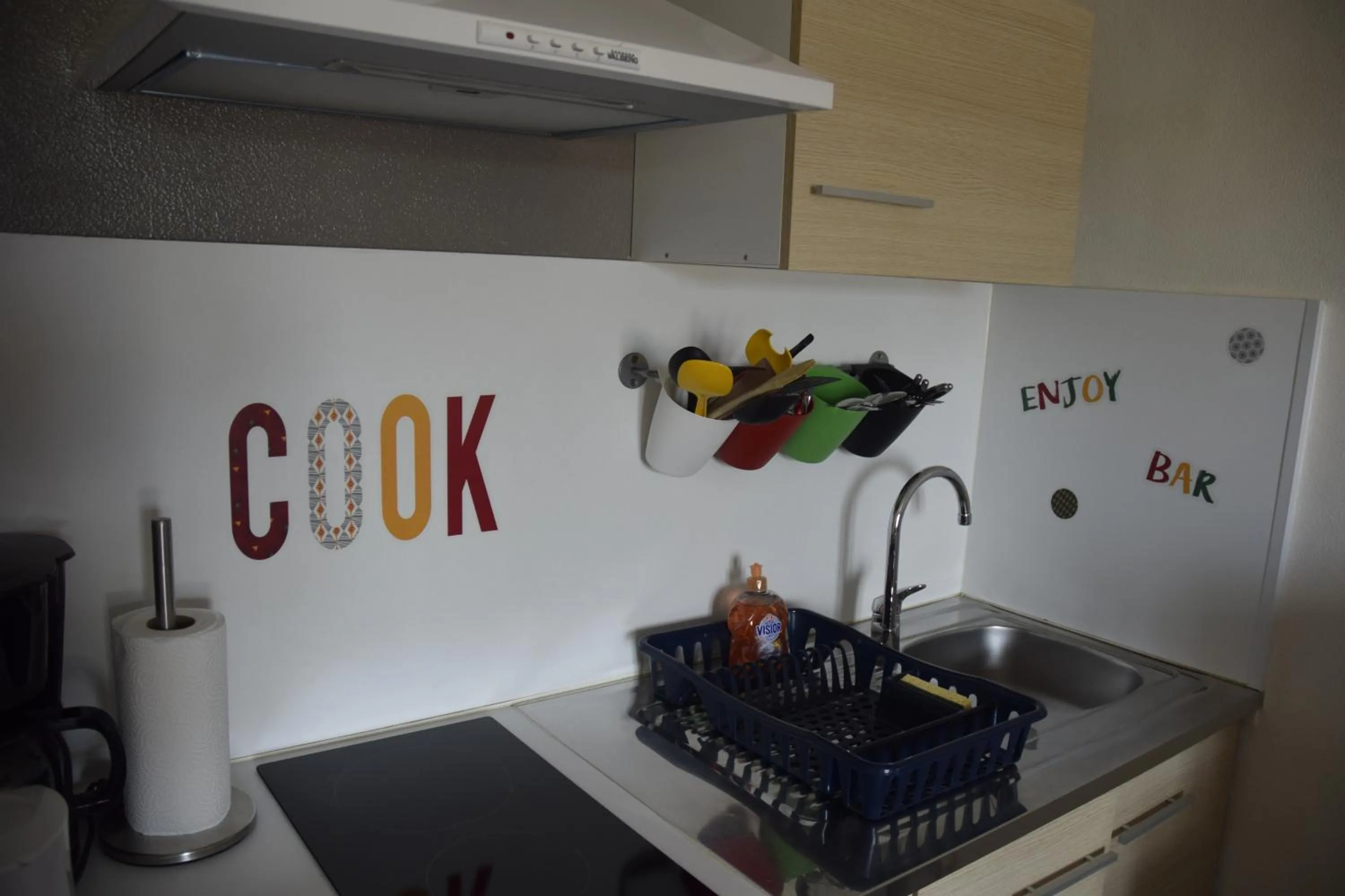 Kitchen or kitchenette in Appart-alma