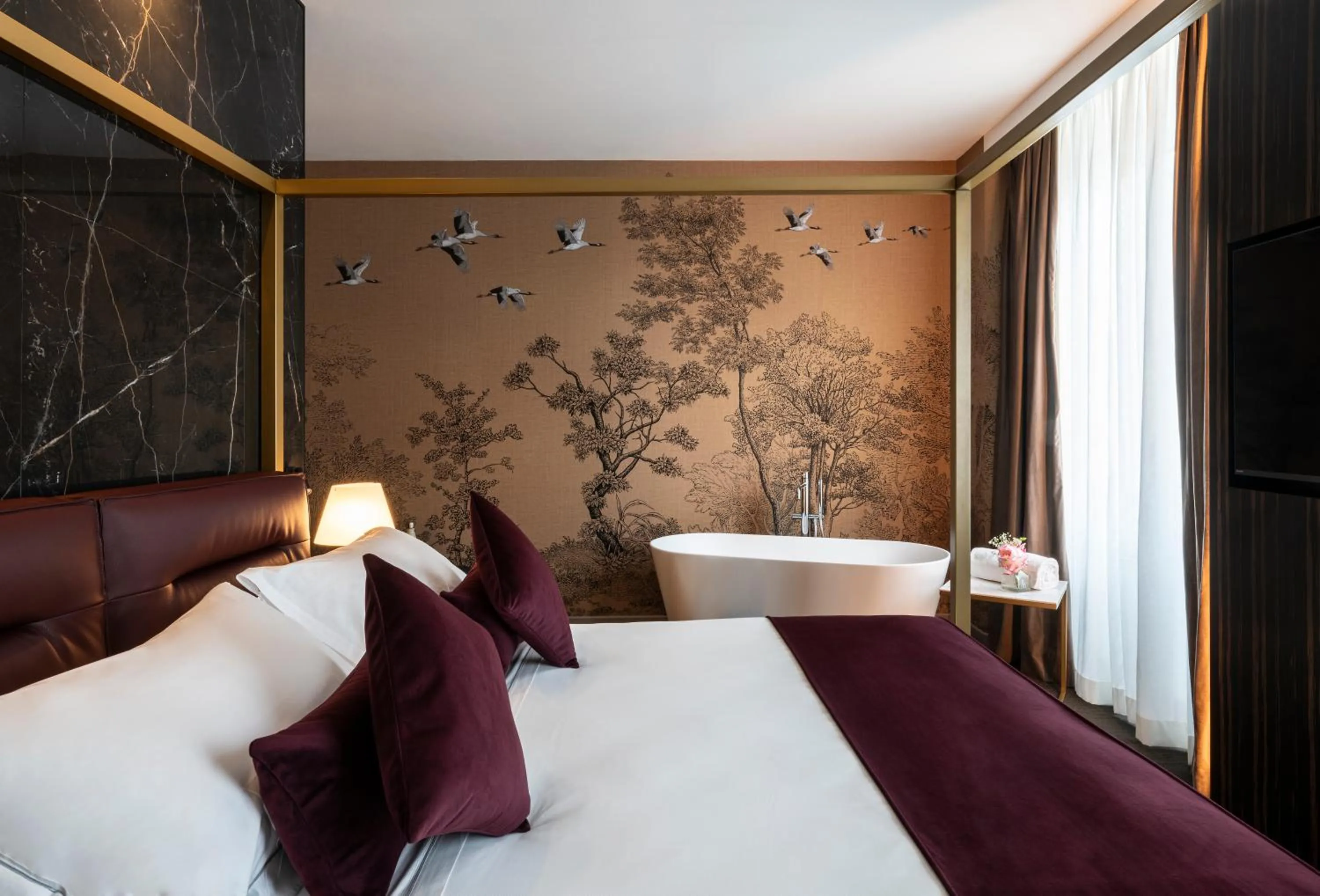 Bed in Duomo Hotel & Apartments