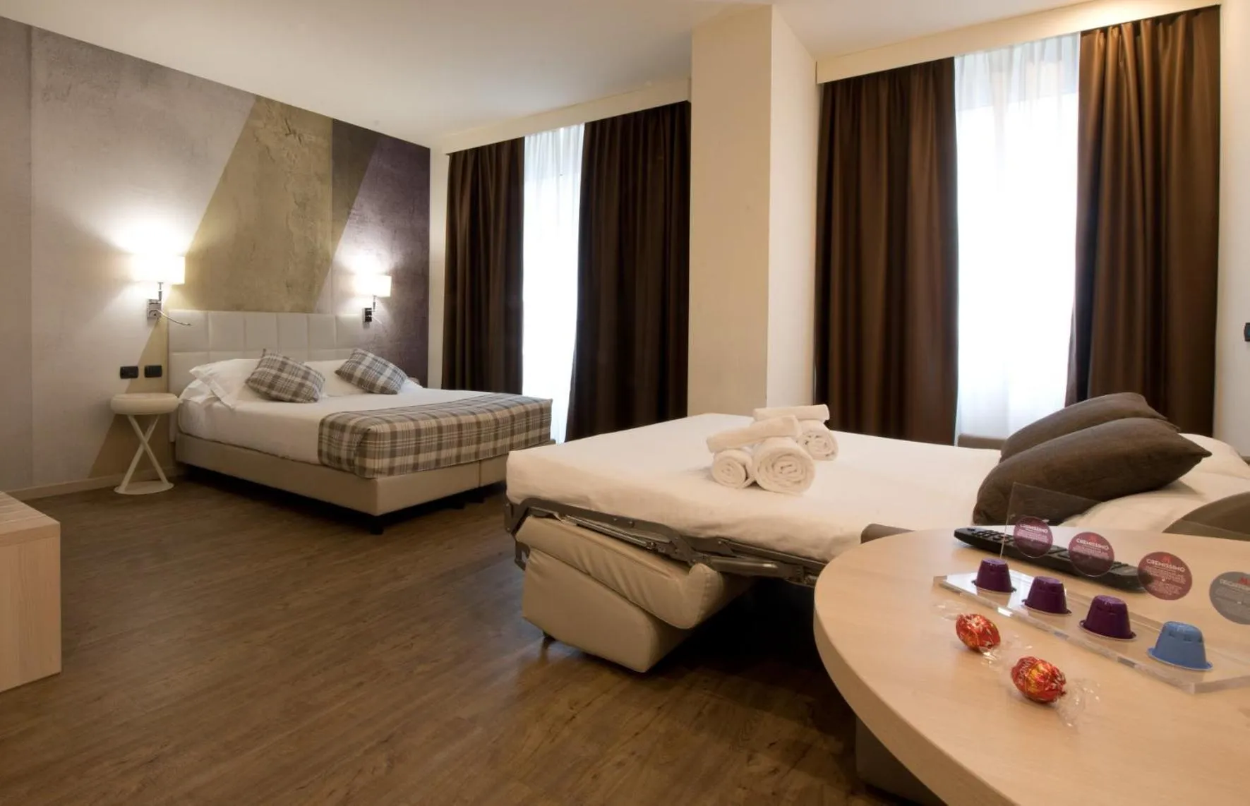 Bedroom, Bed in Duomo Hotel & Apartments