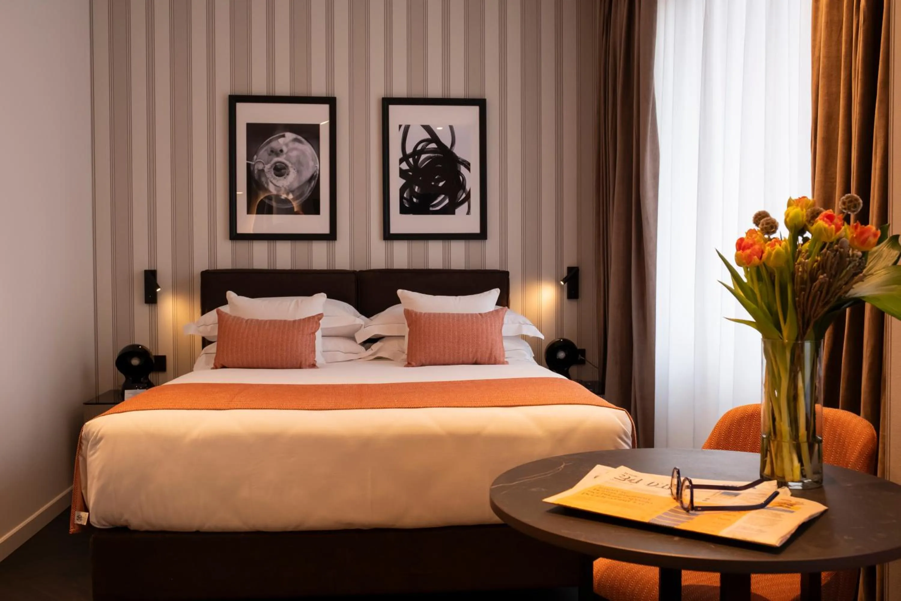 Bedroom, Bed in Duomo Hotel & Apartments