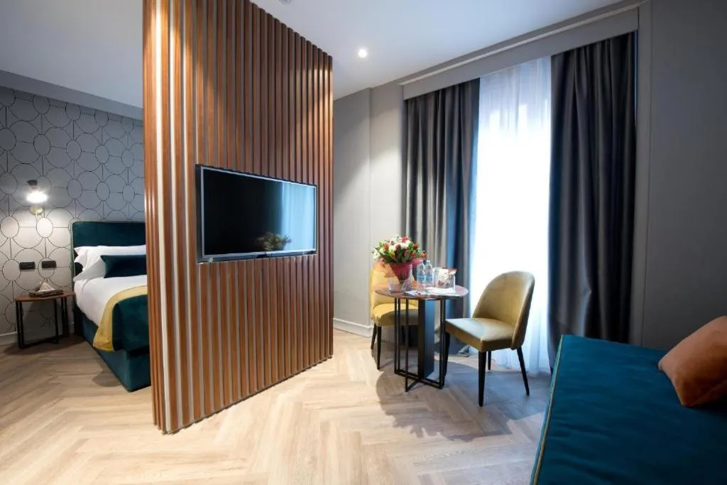 Bed in Duomo Hotel & Apartments