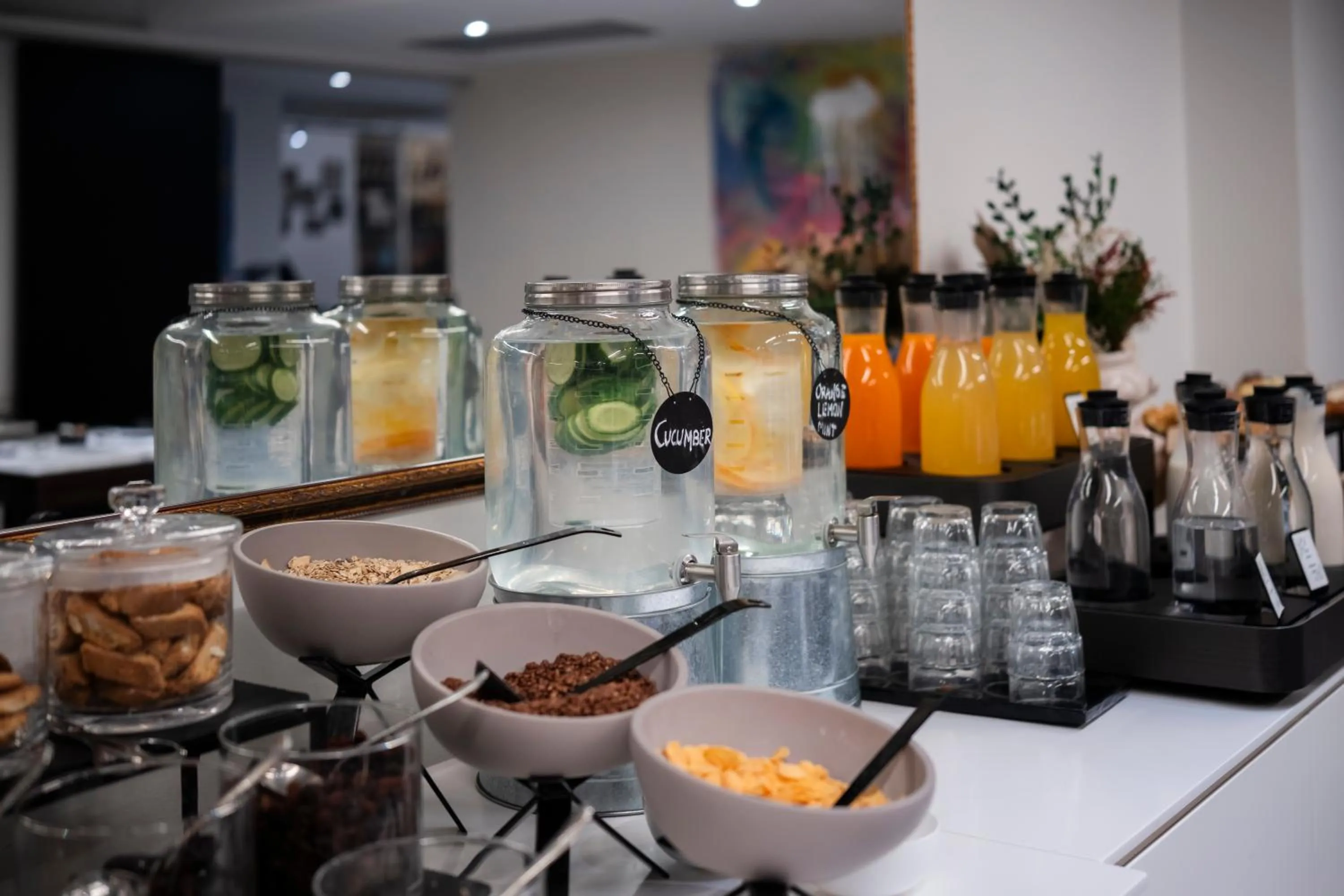 Buffet breakfast in Duomo Hotel & Apartments